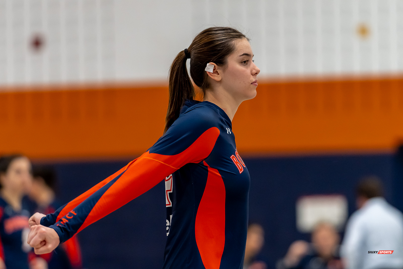  Cégep André Laurendeau - Collège Bois-de-Boulogne - Volleyball - RSEQ - 2023 Volley F - André Laurendeau (1) vs (3) Bois-de-Boulogne (#RSEQ2023ALvBBR01) Photo by: Dan Taylor-Morin | Siuxy Sports 2023-01-19