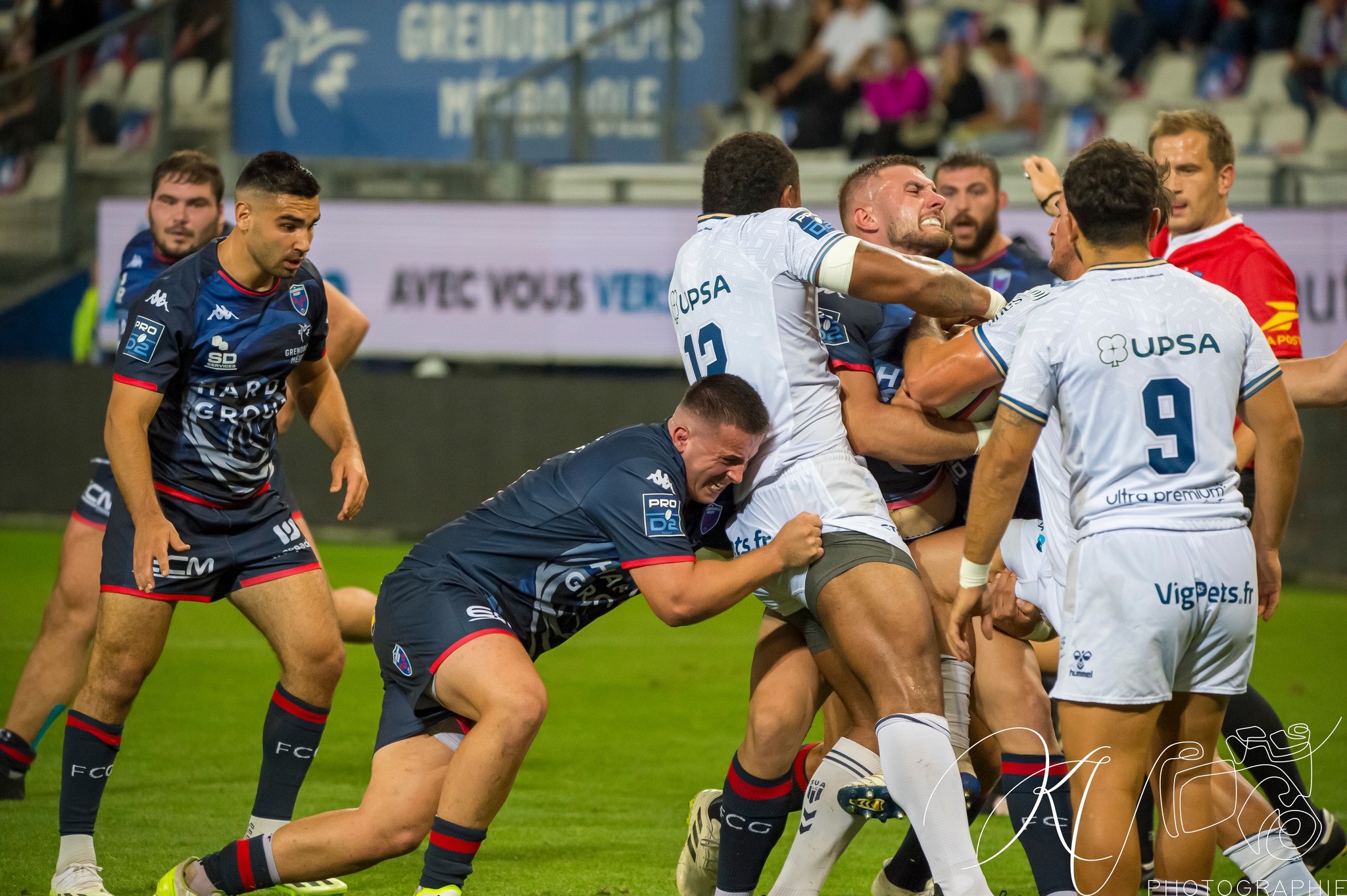  FC Grenoble Rugby - SU Agen - Rugby - Pro D2 - FC Grenoble (24) vs (19) SU Agen (#2023PROD2FCGSUA09) Photo by: Karine Valentin | Siuxy Sports 2023-09-27