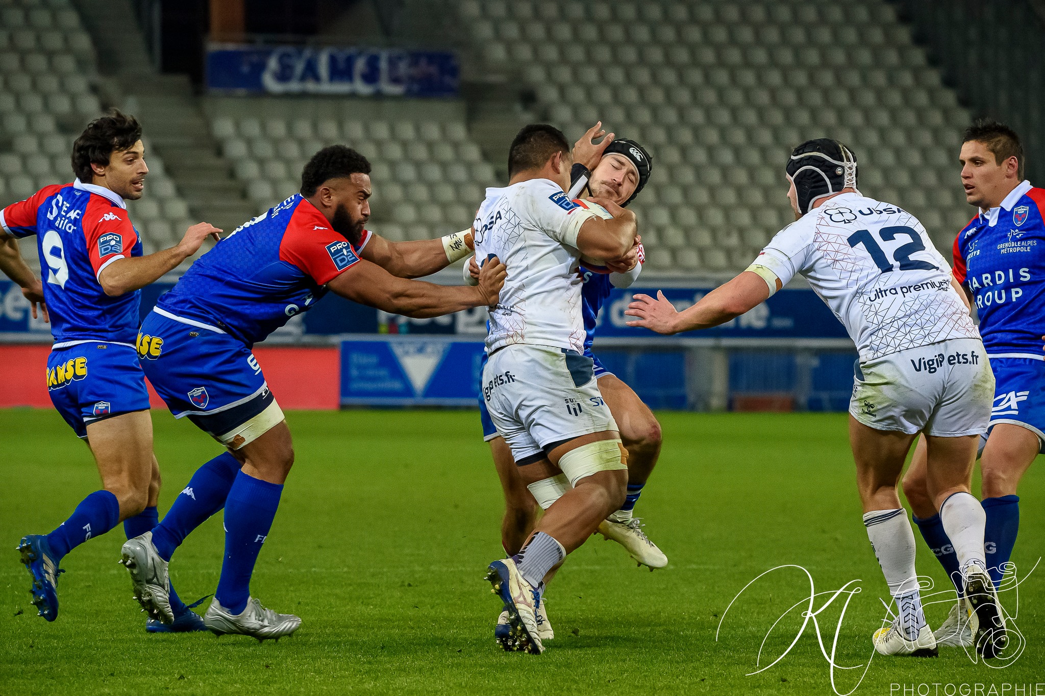  FC Grenoble Rugby - SU Agen - Rugby - FC Grenoble (20) vs (16) SU Agen (#2023FCGvSUA02) Photo by: Karine Valentin | Siuxy Sports 2023-02-03
