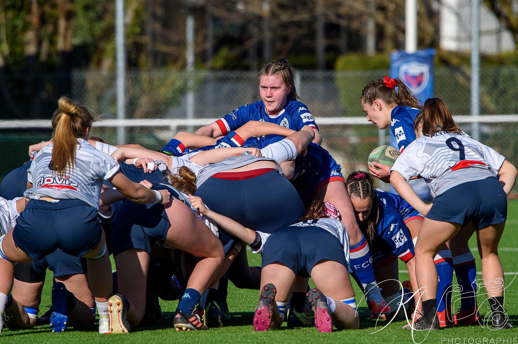  FC Grenoble Rugby - Montpellier Hérault Rugby - Rugby - U18 - FC Grenoble (28) vs (0) Montpellier Hérault Rugby (#2023U18FCGvMHR02) Photo by: Karine Valentin | Siuxy Sports 2023-02-18