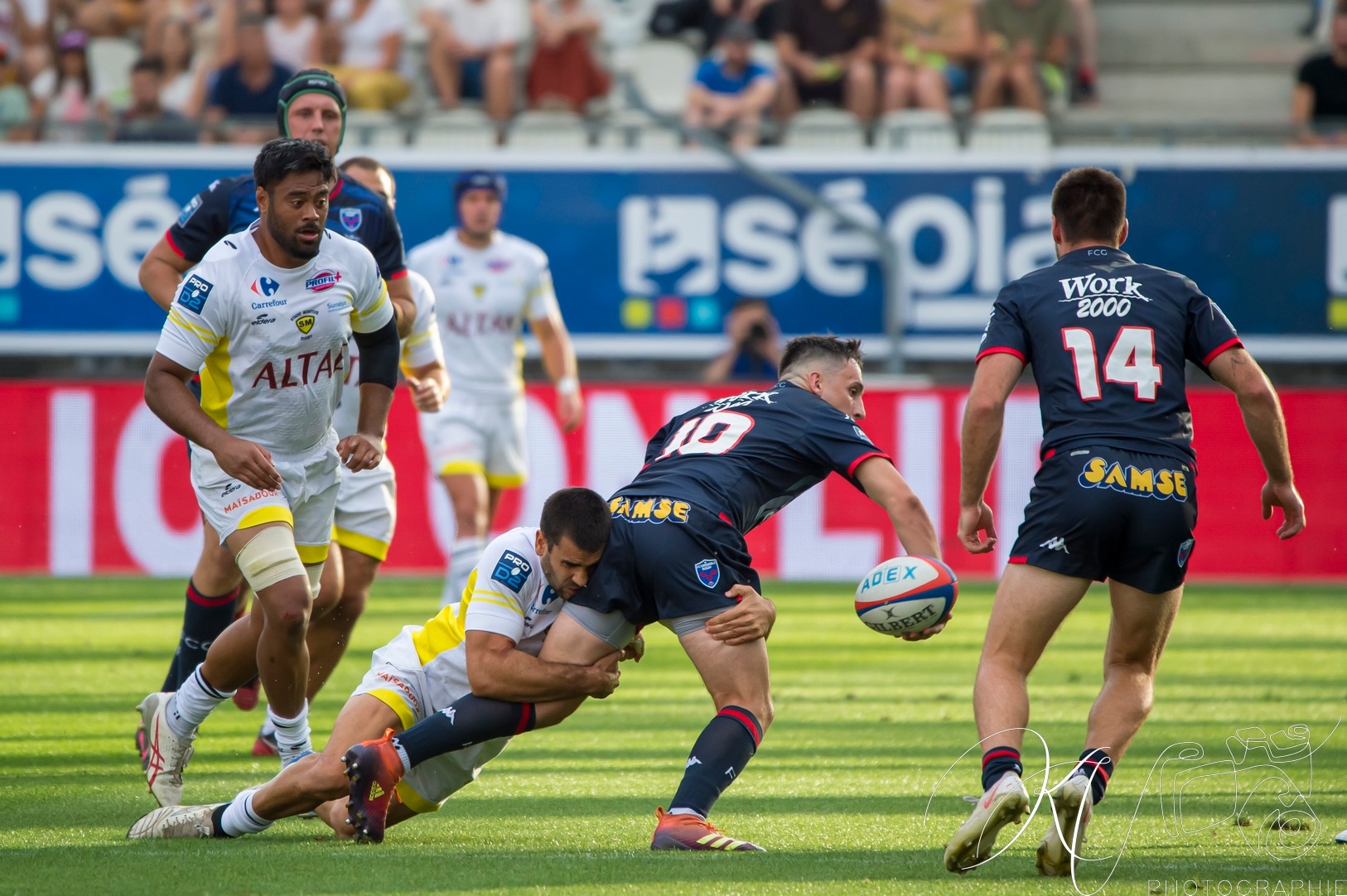  FC Grenoble Rugby - Stade Montois - Rugby - FC Grenoble (30) VS (25) Stade Montois (#2023FCGSM08) Photo by: Karine Valentin | Siuxy Sports 2023-08-18