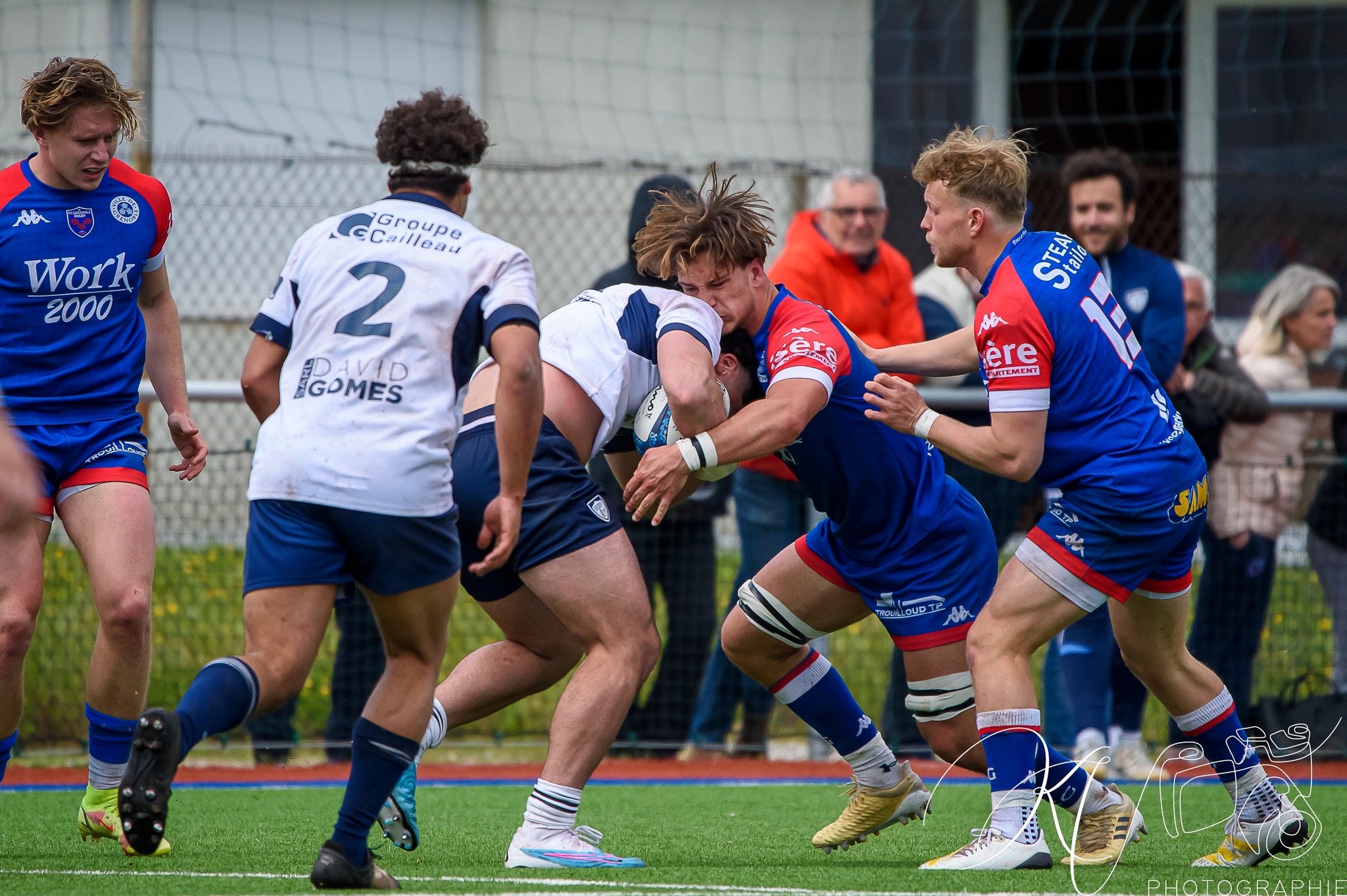  FC Grenoble Rugby - US Colomiers - Rugby - Espoirs - FC Grenoble (24) vs (22) Colomiers (#2023ESPOFCGUSC04) Photo by: Karine Valentin | Siuxy Sports 2023-04-16