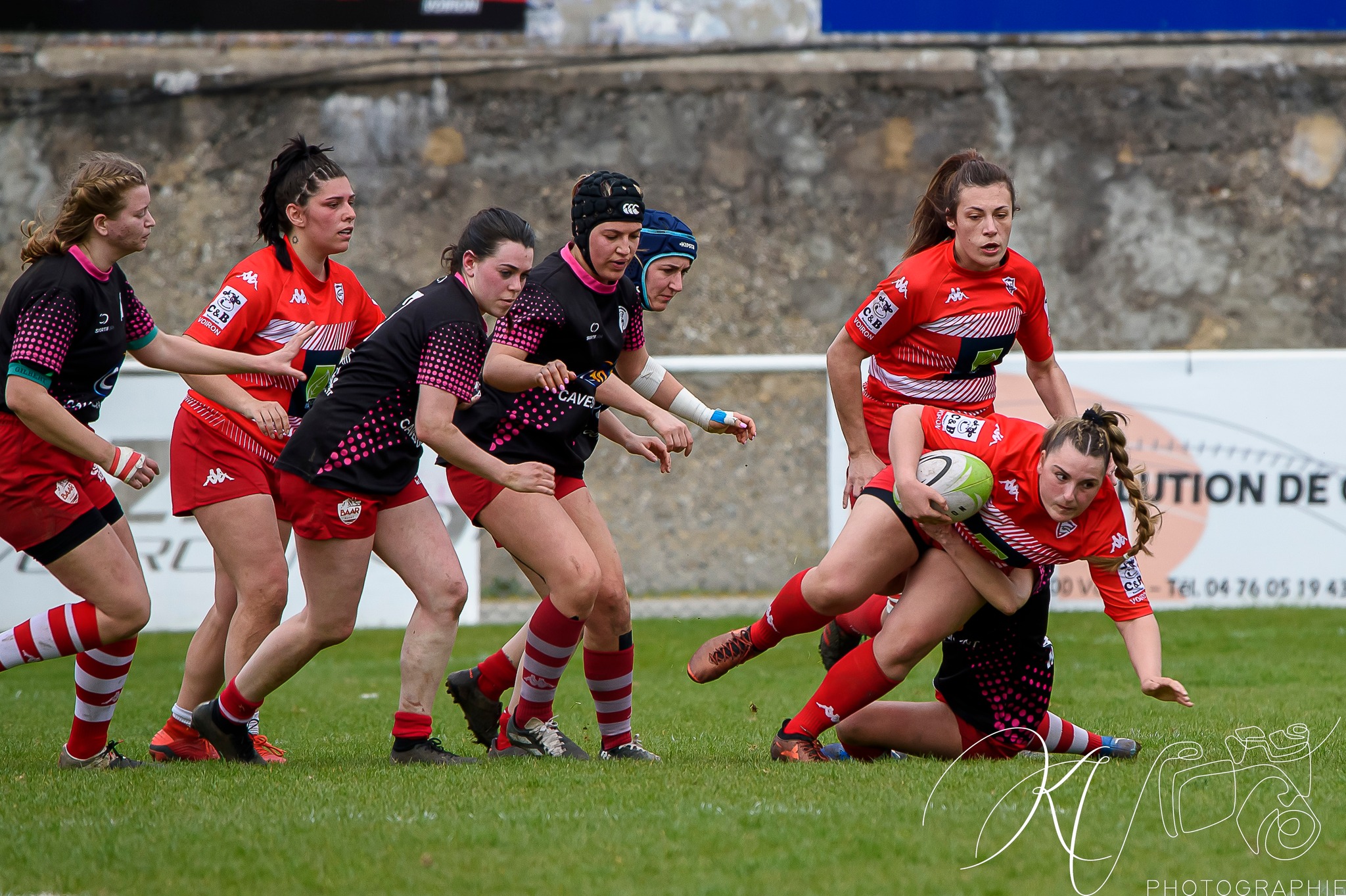  Stade Olympique Voironnais - Bassin Annecy Aravis Rugby - Rugby - 2023 Feminines SOV (25) vs (14) BAAR (#2023SOVBAAR03) Photo by: Karine Valentin | Siuxy Sports 2023-03-19