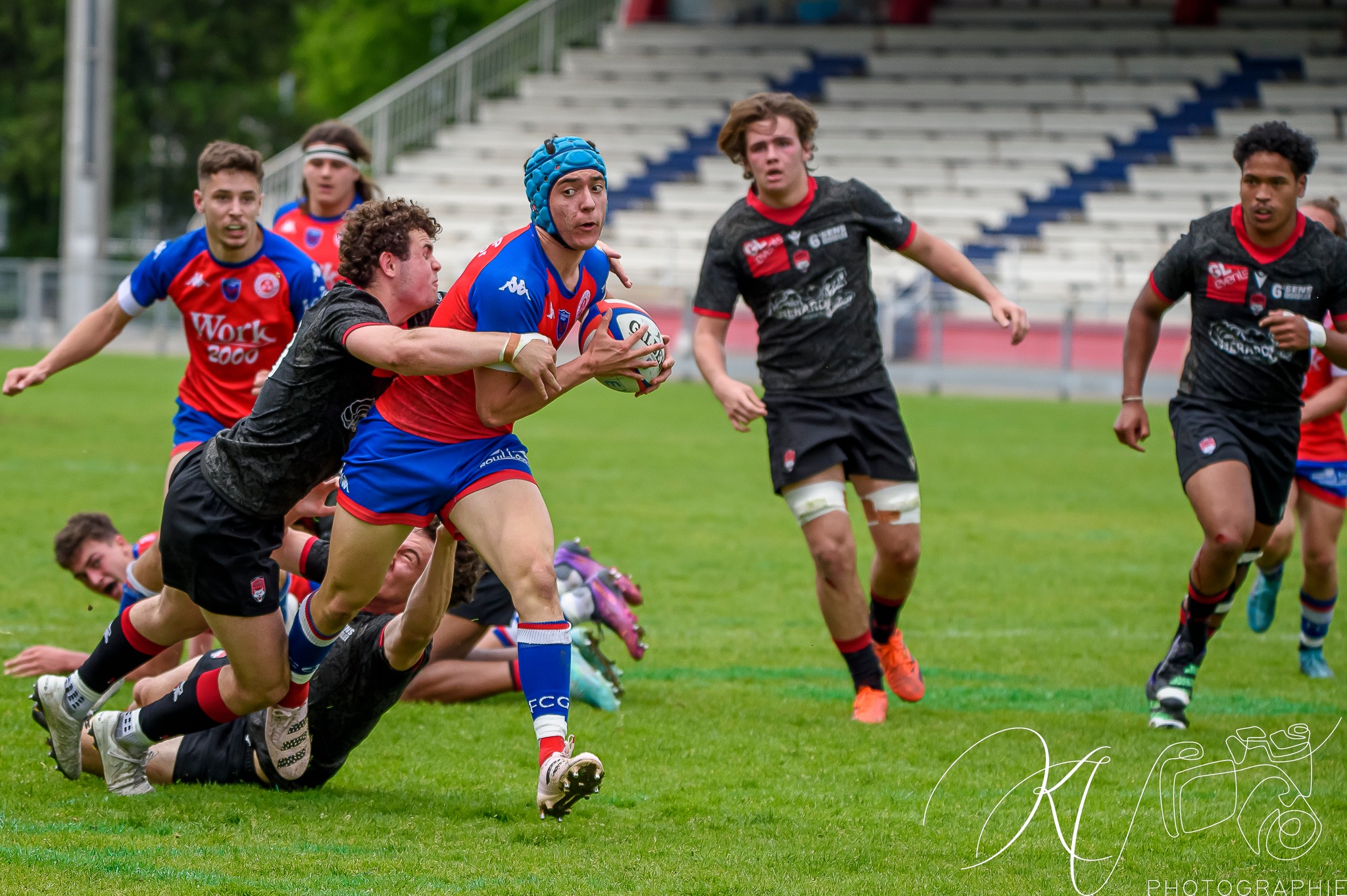  FC Grenoble Rugby - Lyon Olympique Universitaire - Rugby - 2023 CRABOS FCG (21) vs (15) LOU (#2023CRABOSFCGLOU04) Photo by: Karine Valentin | Siuxy Sports 2023-04-29