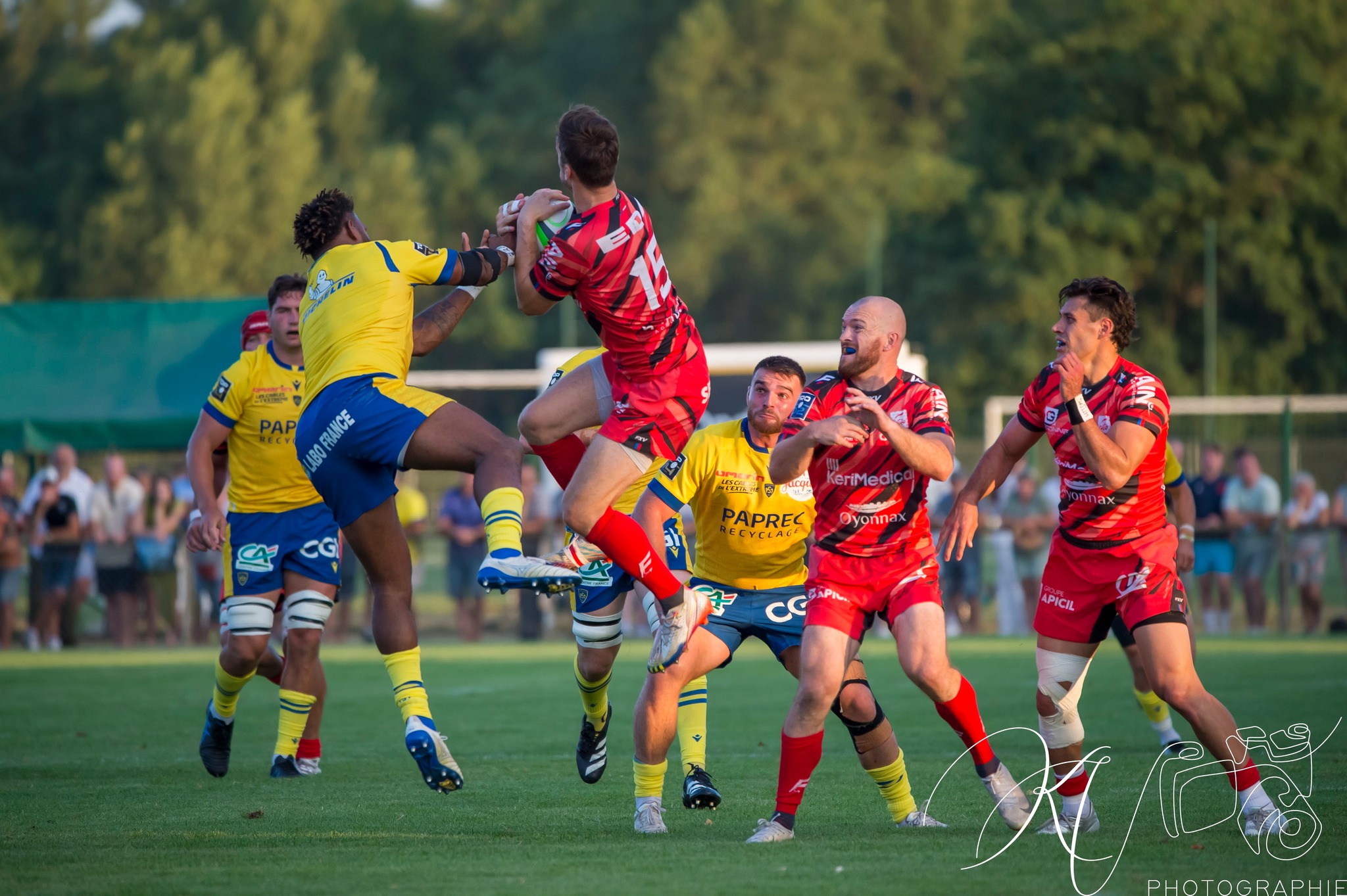  ASM Clermont Auvergne - US Oyonnax Rugby - Rugby - Match amical - ASM Clermont vs US Oyonnax (#2023ASMCUSO08) Photo by: Karine Valentin | Siuxy Sports 2023-08-12