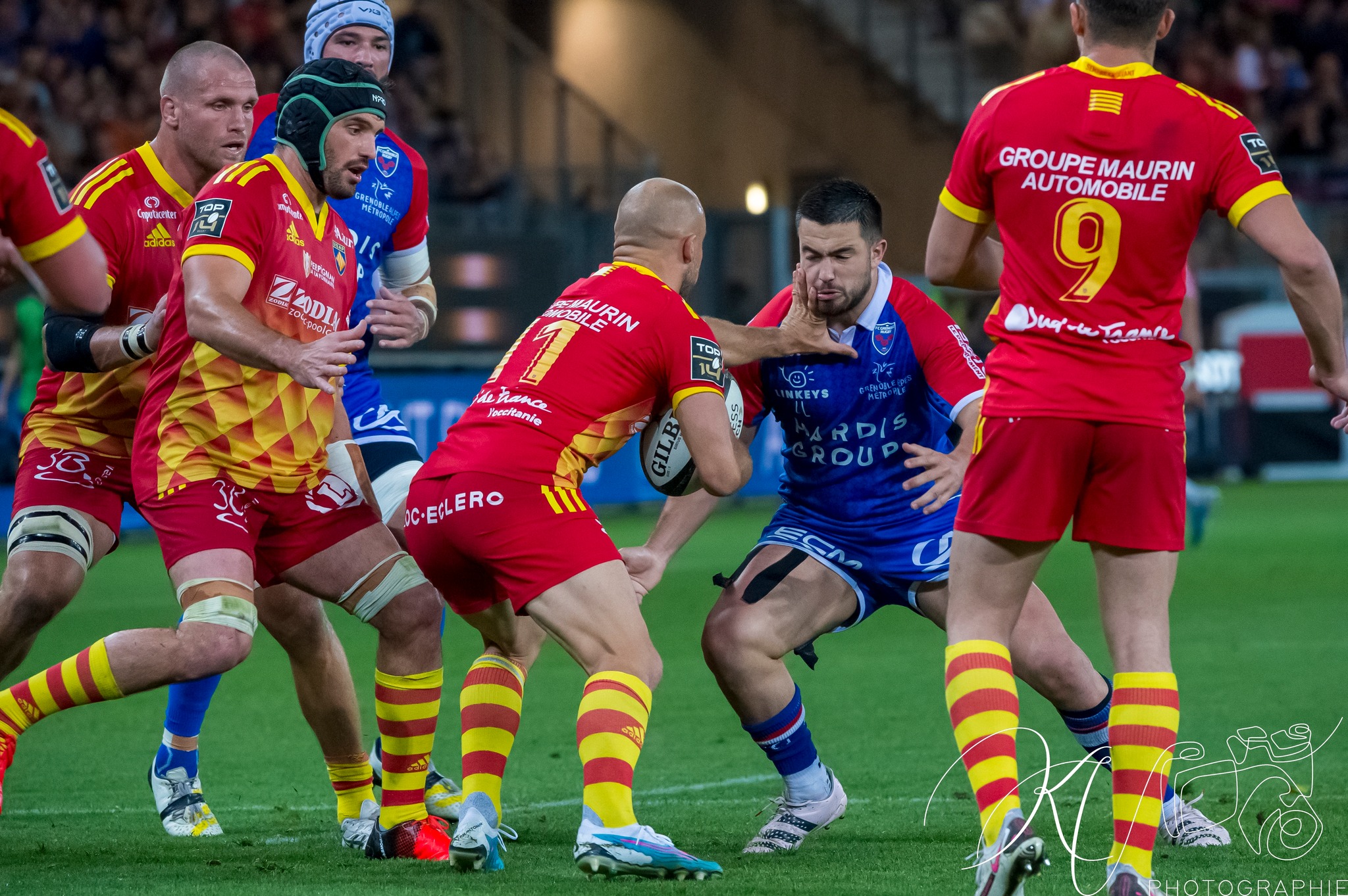  FC Grenoble Rugby - US Arlequins Perpignanais - Rugby - 2023 - Access Match - FC Grenoble (19) vs (33) US Arlequins Perpignananais (#2023FCGUSAP06) Photo by: Karine Valentin | Siuxy Sports 2023-06-03
