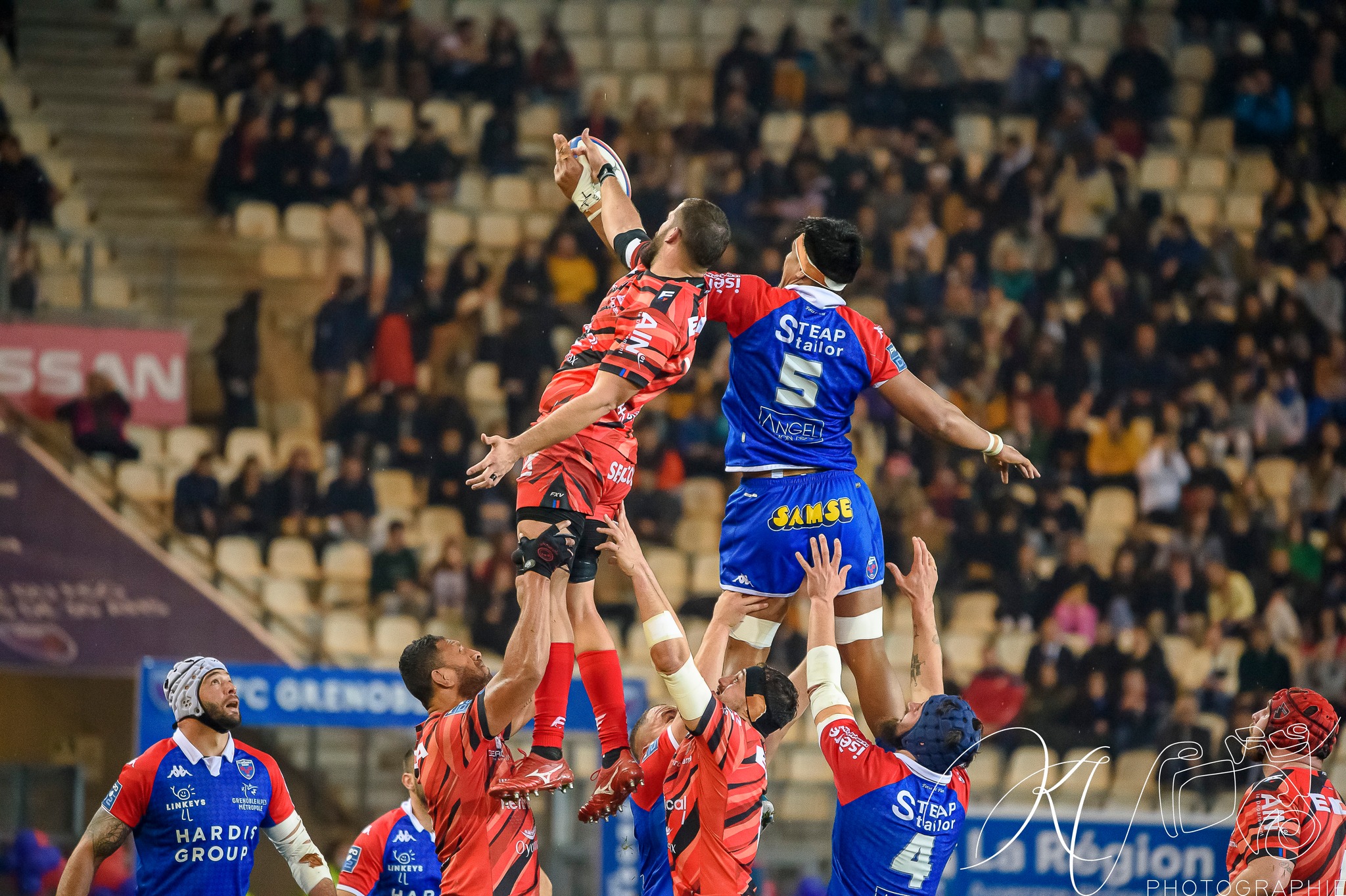  FC Grenoble Rugby - US Oyonnax Rugby - Rugby - FC Grenoble (24) vs (28) US Oyonnax Rugby (#2023FCGvOYO03) Photo by: Karine Valentin | Siuxy Sports 2023-03-24