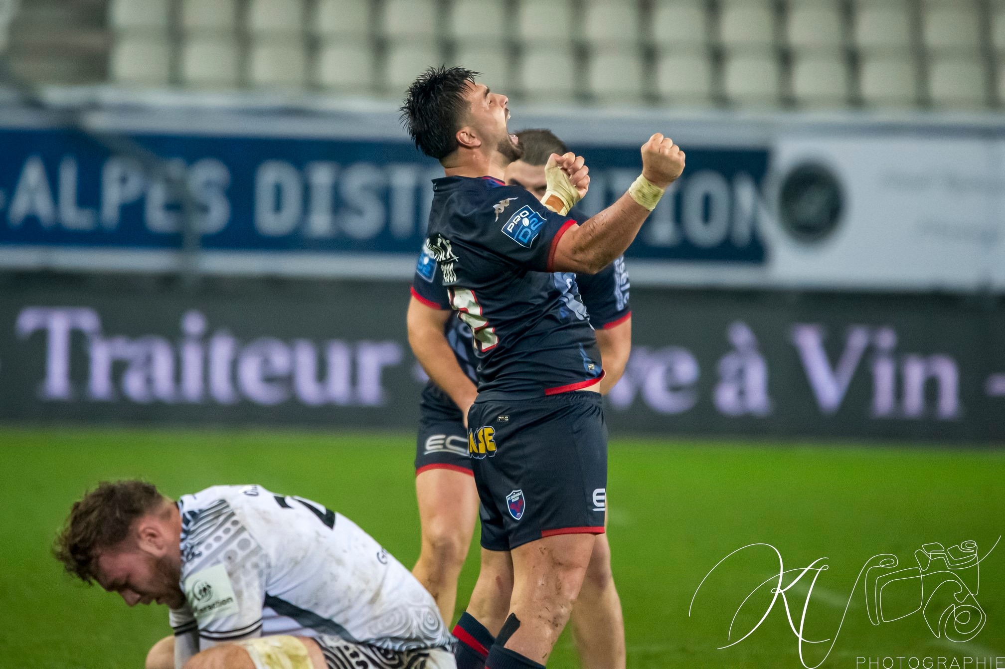  FC Grenoble Rugby - RC Vannes - Rugby - Pro D2 - FC Grenoble (15) vs (12) RC Vannes (#PD223FCGVANN11) Photo by: Karine Valentin | Siuxy Sports 2023-11-30