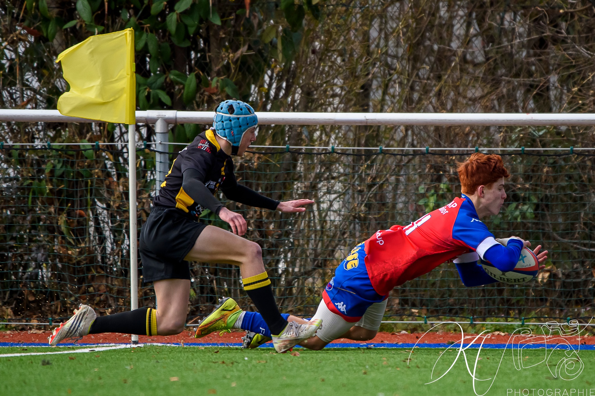  FC Grenoble Rugby - Stade Olympique de Chambéry rugby - Rugby - Alamercery (Amical) - FCG vs SOC (#2023AlamFCGSOC02) Photo by: Karine Valentin | Siuxy Sports 2023-02-25