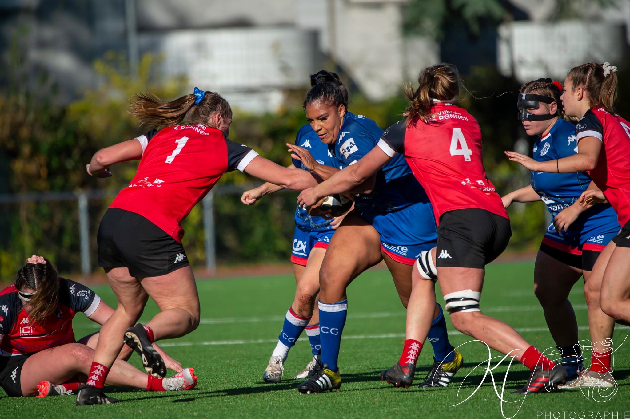  FC Grenoble Rugby - Stade Rennais Rugby - Rugby - Elite 2023 - Amazones FC Grenoble (34) vs (12) Stade Rennais Rugby (#2023FCGSRR11) Photo by: Karine Valentin | Siuxy Sports 2023-11-23