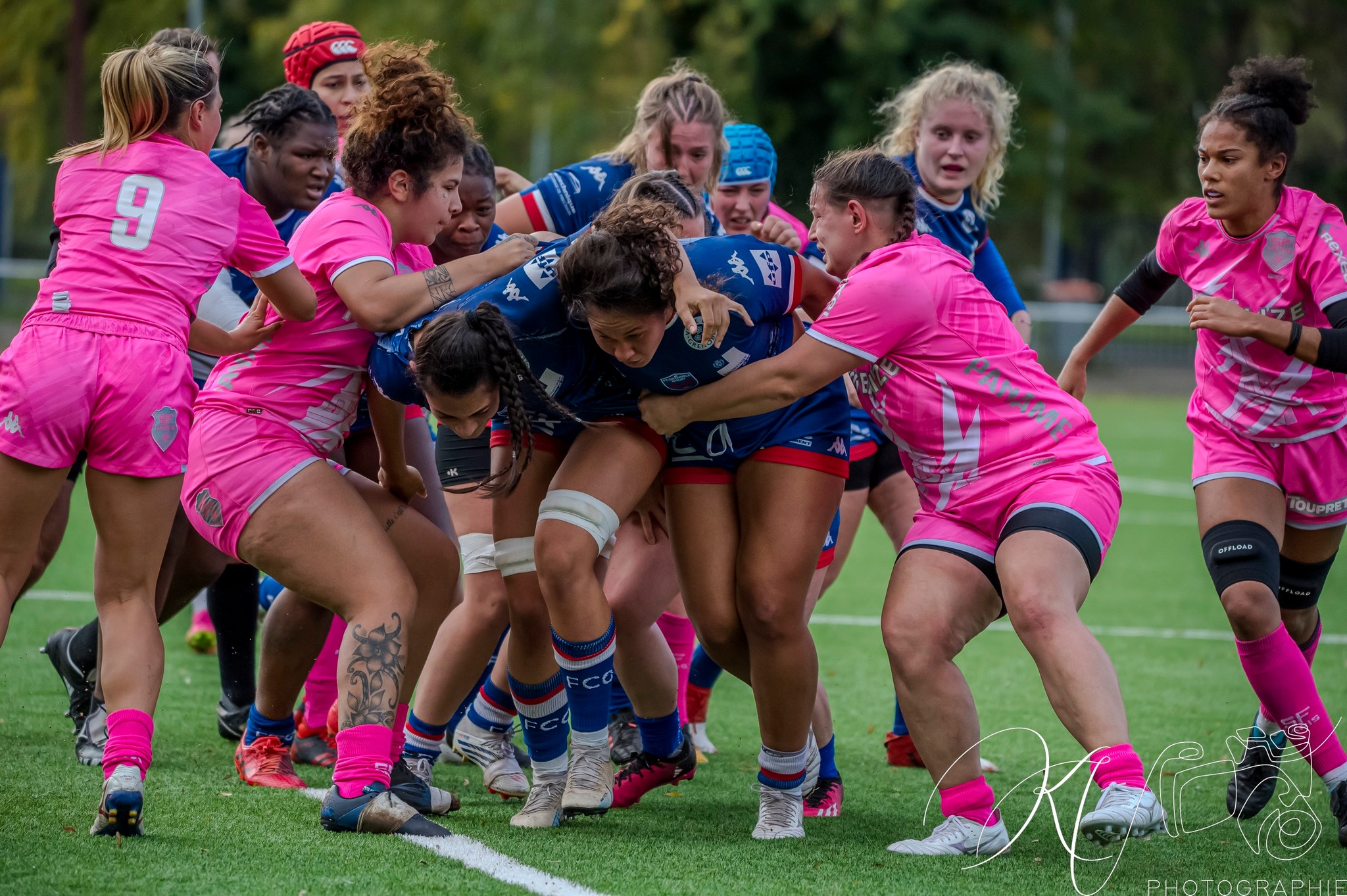  FC Grenoble Rugby - Stade Français - Rugby - Coupe de France Féminine à XV - Amazones (22) vs (14) Stade Français (#2023AmazStadFr11) Photo by: Karine Valentin | Siuxy Sports 2023-11-05