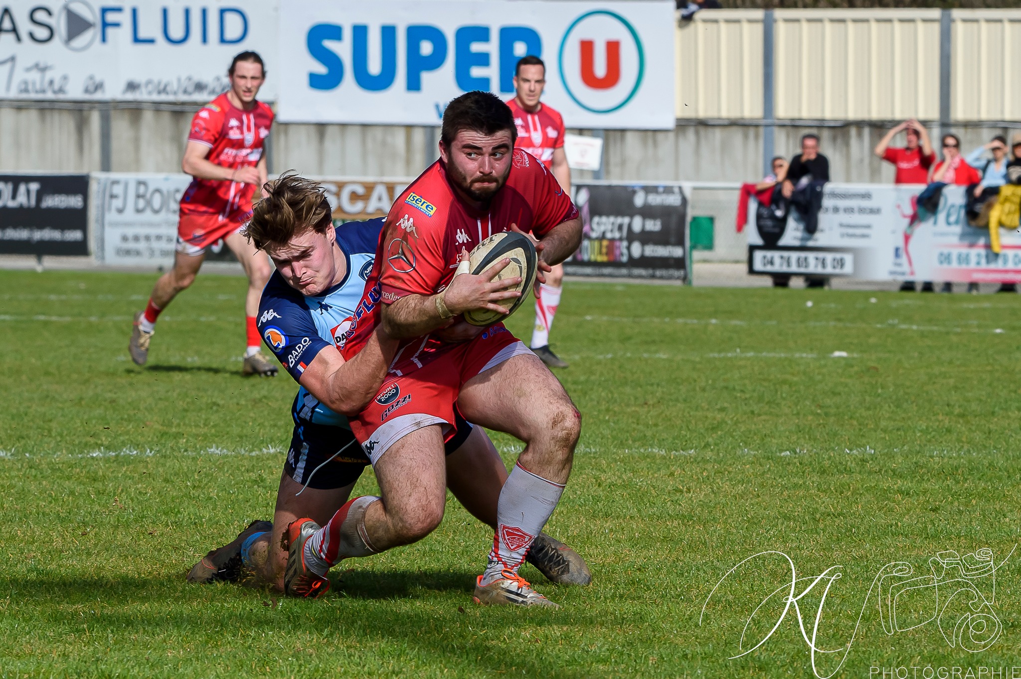  Stade Olympique Voironnais - Saint-Marcellin Sports - Rugby - Stade Olympique Voironnais (28) vs (31) Saint-Marcellin Sports (#2023SOVSMS03) Photo by: Karine Valentin | Siuxy Sports 2023-03-12