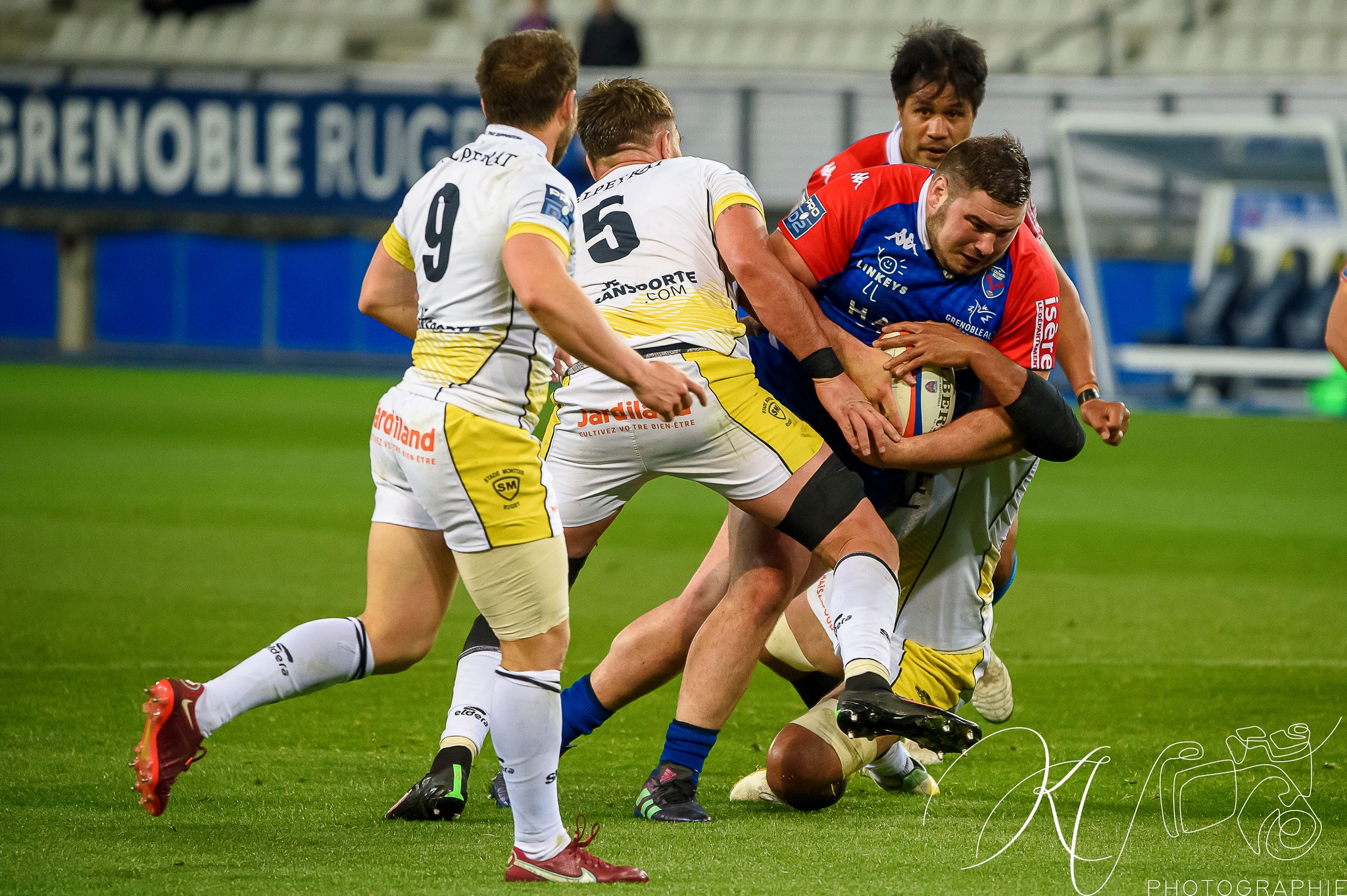  FC Grenoble Rugby - Stade Montois - Rugby - 2023 - FC Grenoble Rugby (33) vs (21) Stade Montois (#2023FCGvSM04) Photo by: Karine Valentin | Siuxy Sports 2023-04-07