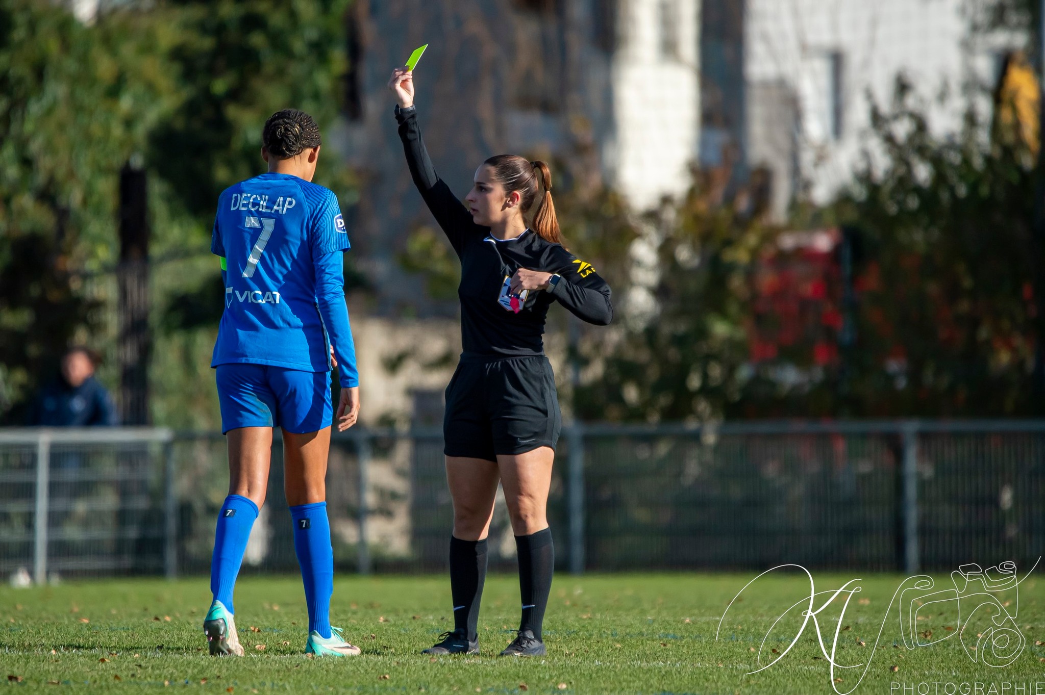  Grenoble Foot 38 - Toulouse FC - Soccer - Div 3 Fém - Grenoble F38 (0) vs (1) Toulouse FC (#D3F23GF38TFC11) Photo by: Karine Valentin | Siuxy Sports 2023-11-26