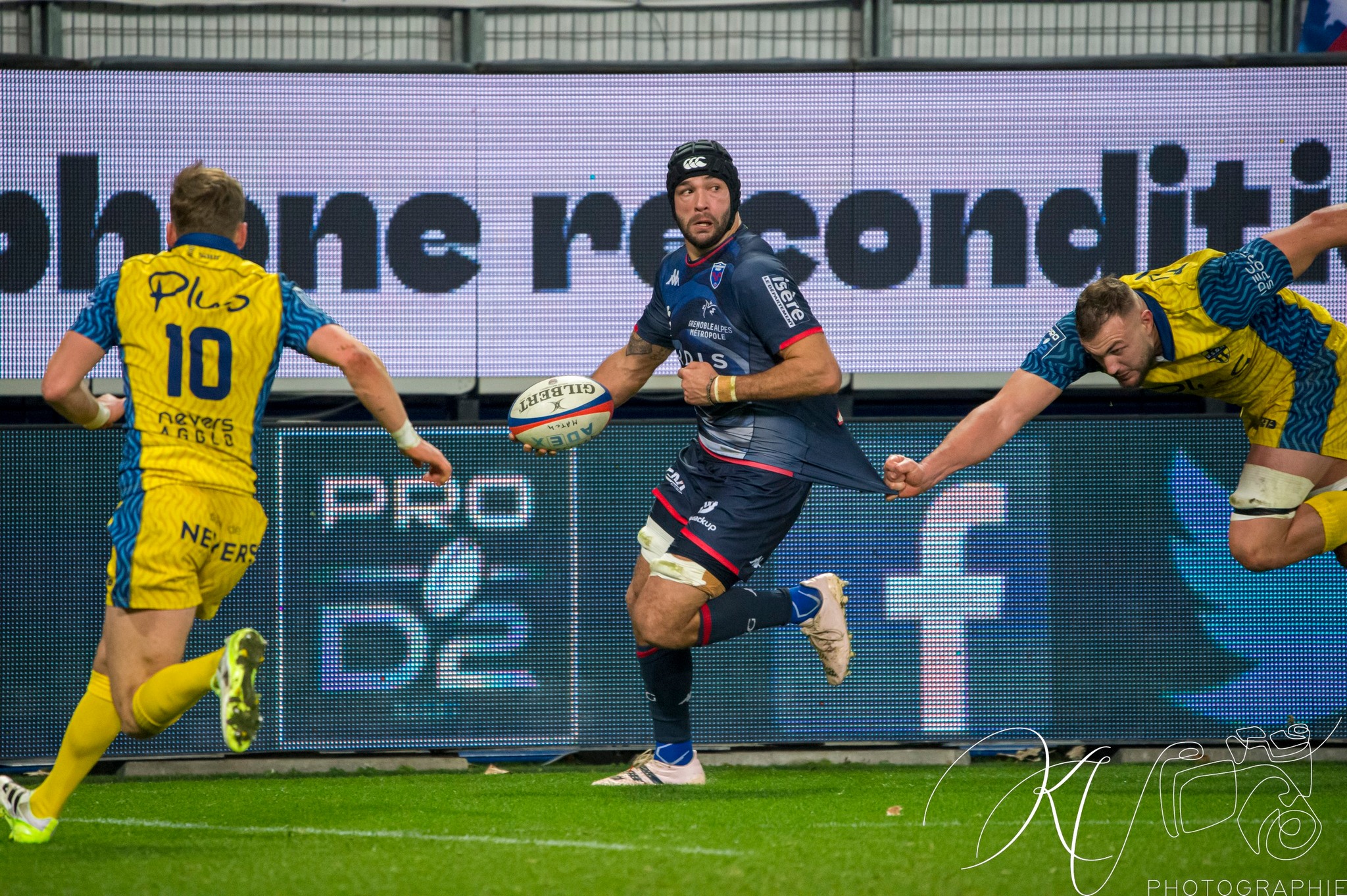  FC Grenoble Rugby - USON Nevers - Rugby - PRO D2 - FC Grenoble (27) VS (37) USON (#PD2FCGUSO12) Photo by: Karine Valentin | Siuxy Sports 2023-12-15