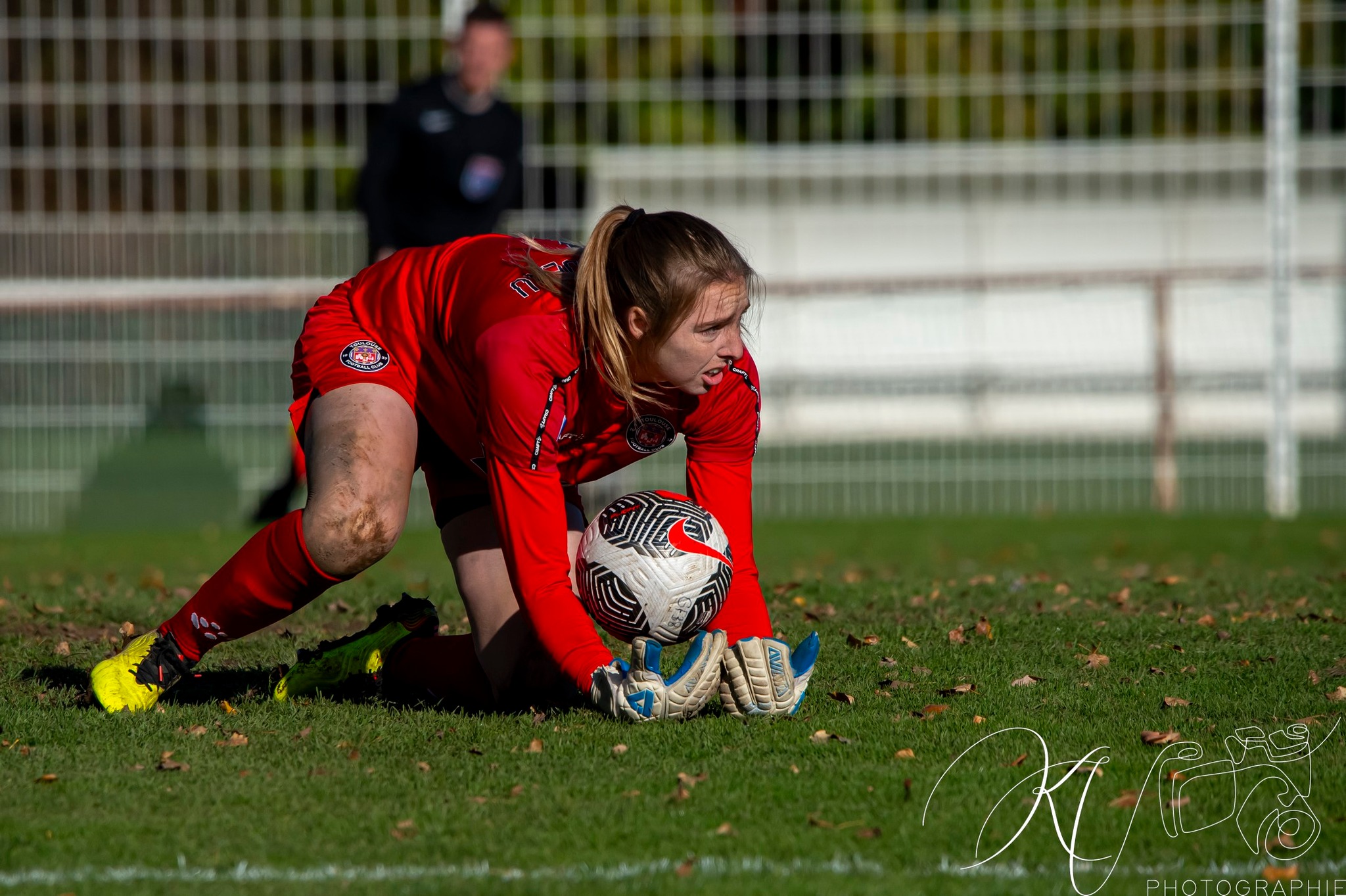  Grenoble Foot 38 - Toulouse FC - Soccer - Div 3 Fém - Grenoble F38 (0) vs (1) Toulouse FC (#D3F23GF38TFC11) Photo by: Karine Valentin | Siuxy Sports 2023-11-26