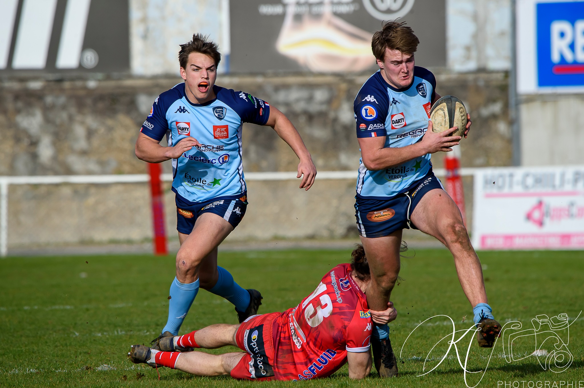  Stade Olympique Voironnais - Saint-Marcellin Sports - Rugby - Stade Olympique Voironnais (28) vs (31) Saint-Marcellin Sports (#2023SOVSMS03) Photo by: Karine Valentin | Siuxy Sports 2023-03-12