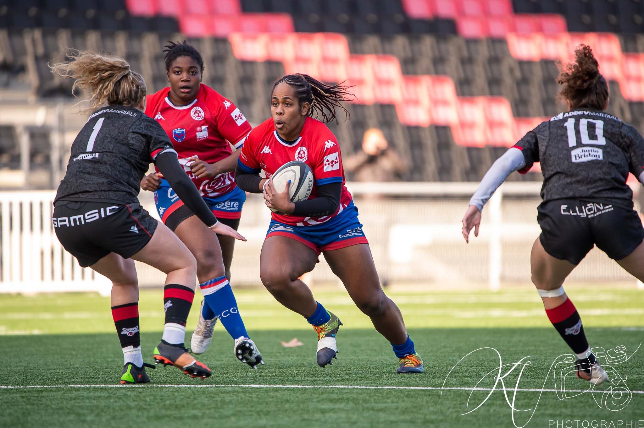  Lyon Olympique Universitaire - FC Grenoble Rugby - Rugby - LOU (0) vs (26) Amazones FC Grenoble (#2023LOUvFCGr01) Photo by: Karine Valentin | Siuxy Sports 2023-01-21