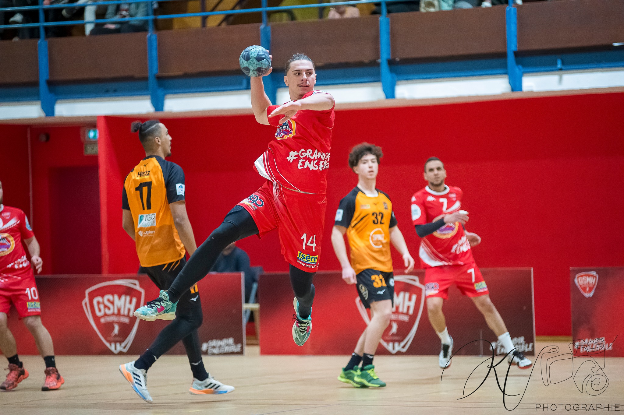 Grenoble SMH Métropole Isère Handball - HBC Aix en Savoie - Handball - GSMH Métro Isère Hanball (34) vs (24) HBC Aix en Savoie (#2023GSMHMIHvHBCAES) Photo by: Karine Valentin | Siuxy Sports 2023-02-04