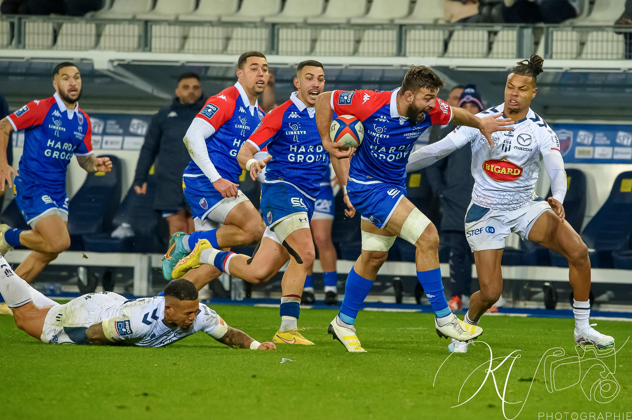  FC Grenoble Rugby - SU Agen - Rugby - FC Grenoble (20) vs (16) SU Agen (#2023FCGvSUA02) Photo by: Karine Valentin | Siuxy Sports 2023-02-03