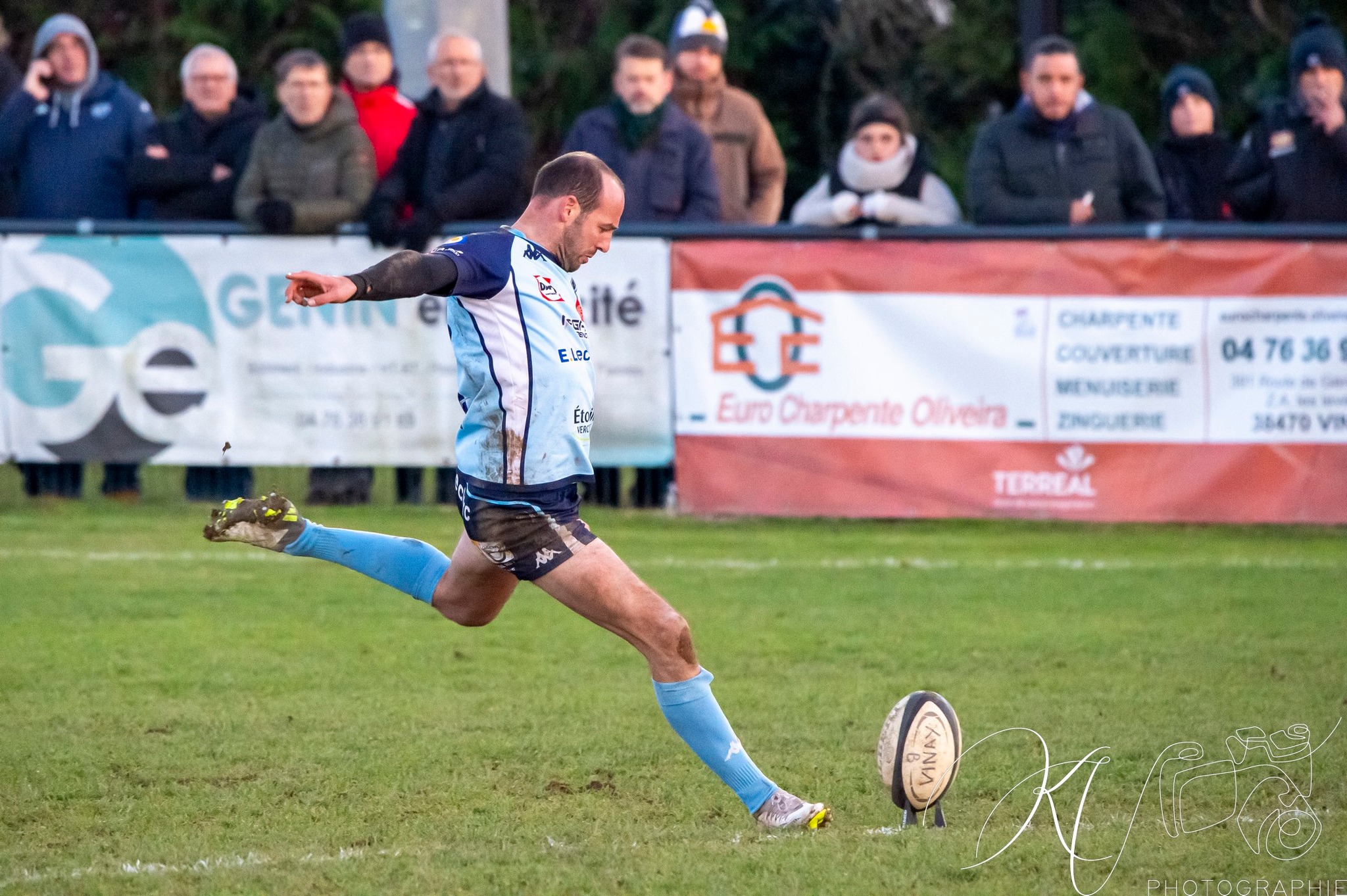  US Vinay - Saint-Marcellin Sports - Rugby - Fed2 2023 - Vinnay vs Saint-Marcellin (#F223USVSMS12) Photo by: Karine Valentin | Siuxy Sports 2023-12-03