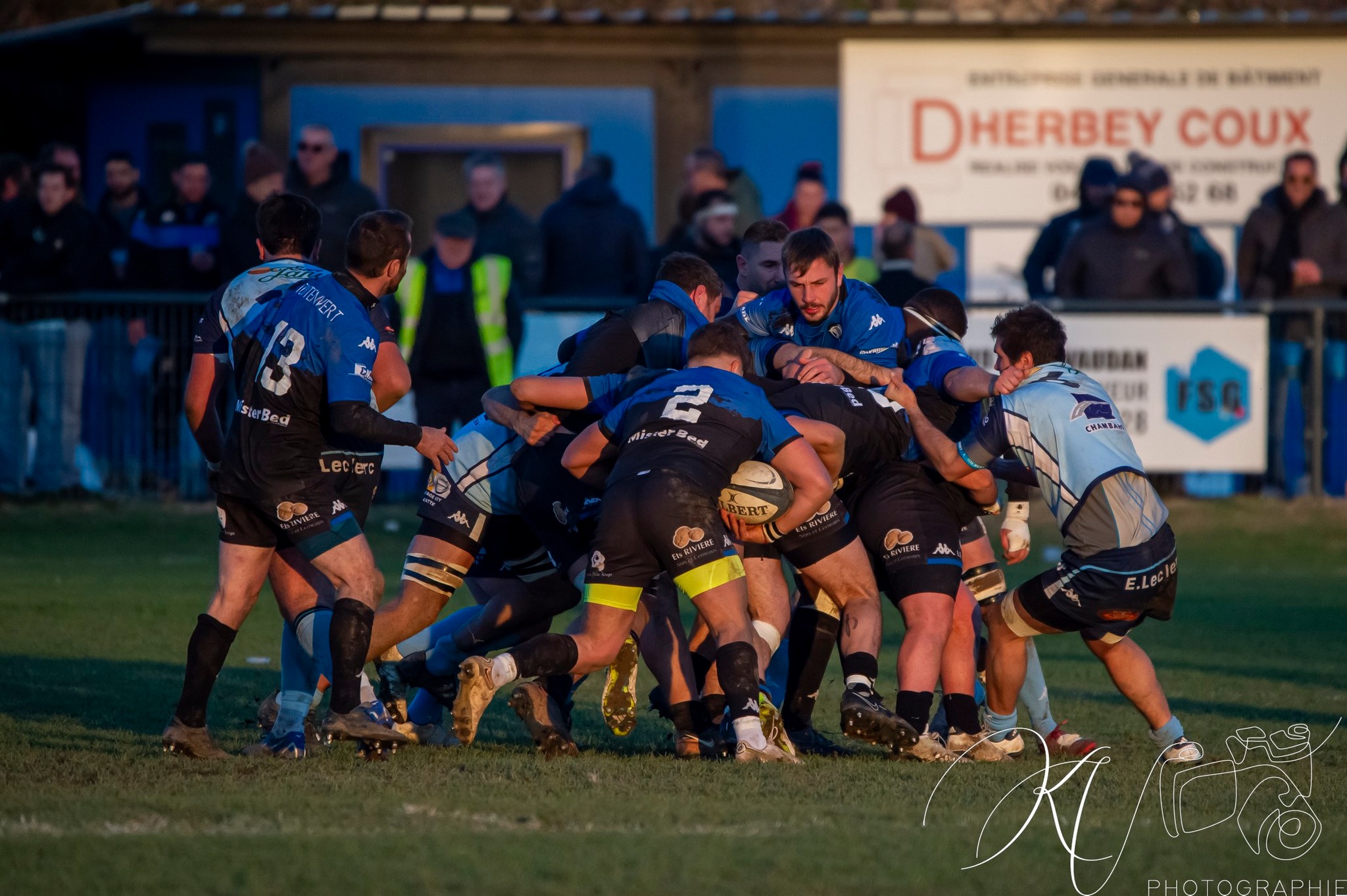  US Vinay - Saint-Marcellin Sports - Rugby - Fed2 2023 - Vinnay vs Saint-Marcellin (#F223USVSMS12) Photo by: Karine Valentin | Siuxy Sports 2023-12-03