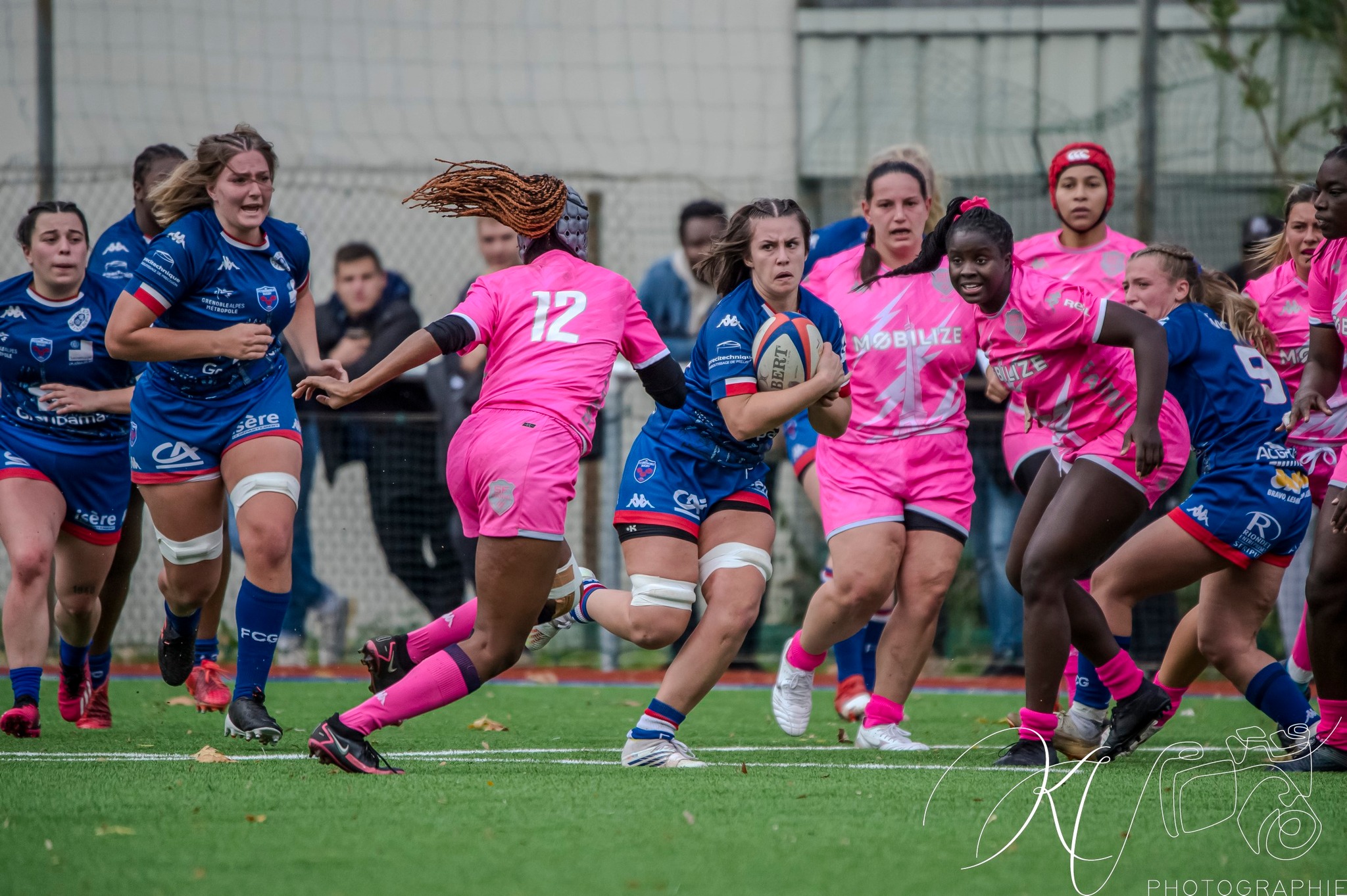  FC Grenoble Rugby - Stade Français - Rugby - Coupe de France Féminine à XV - Amazones (22) vs (14) Stade Français (#2023AmazStadFr11) Photo by: Karine Valentin | Siuxy Sports 2023-11-05
