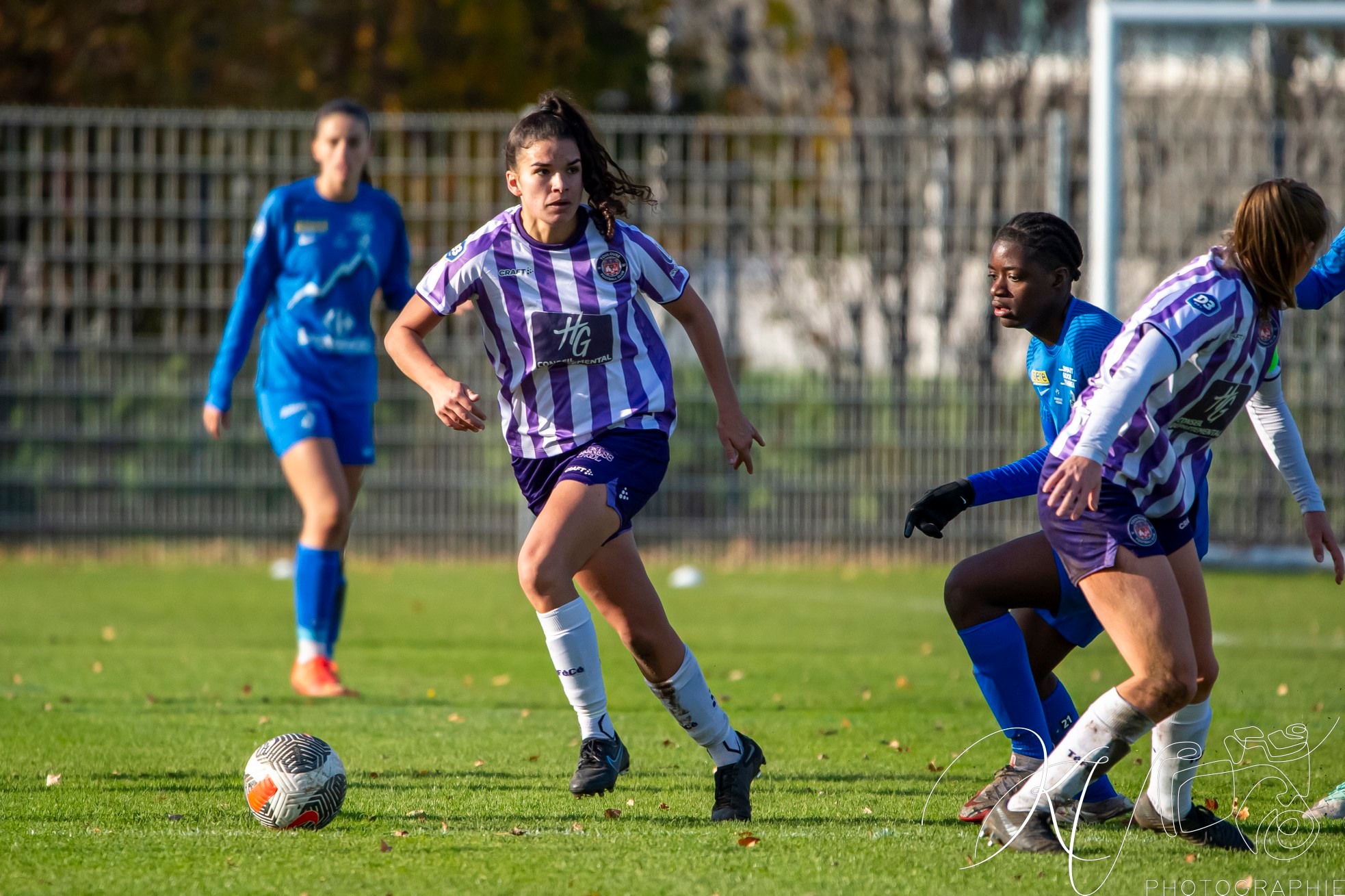  Grenoble Foot 38 - Toulouse FC - Soccer - Div 3 Fém - Grenoble F38 (0) vs (1) Toulouse FC (#D3F23GF38TFC11) Photo by: Karine Valentin | Siuxy Sports 2023-11-26