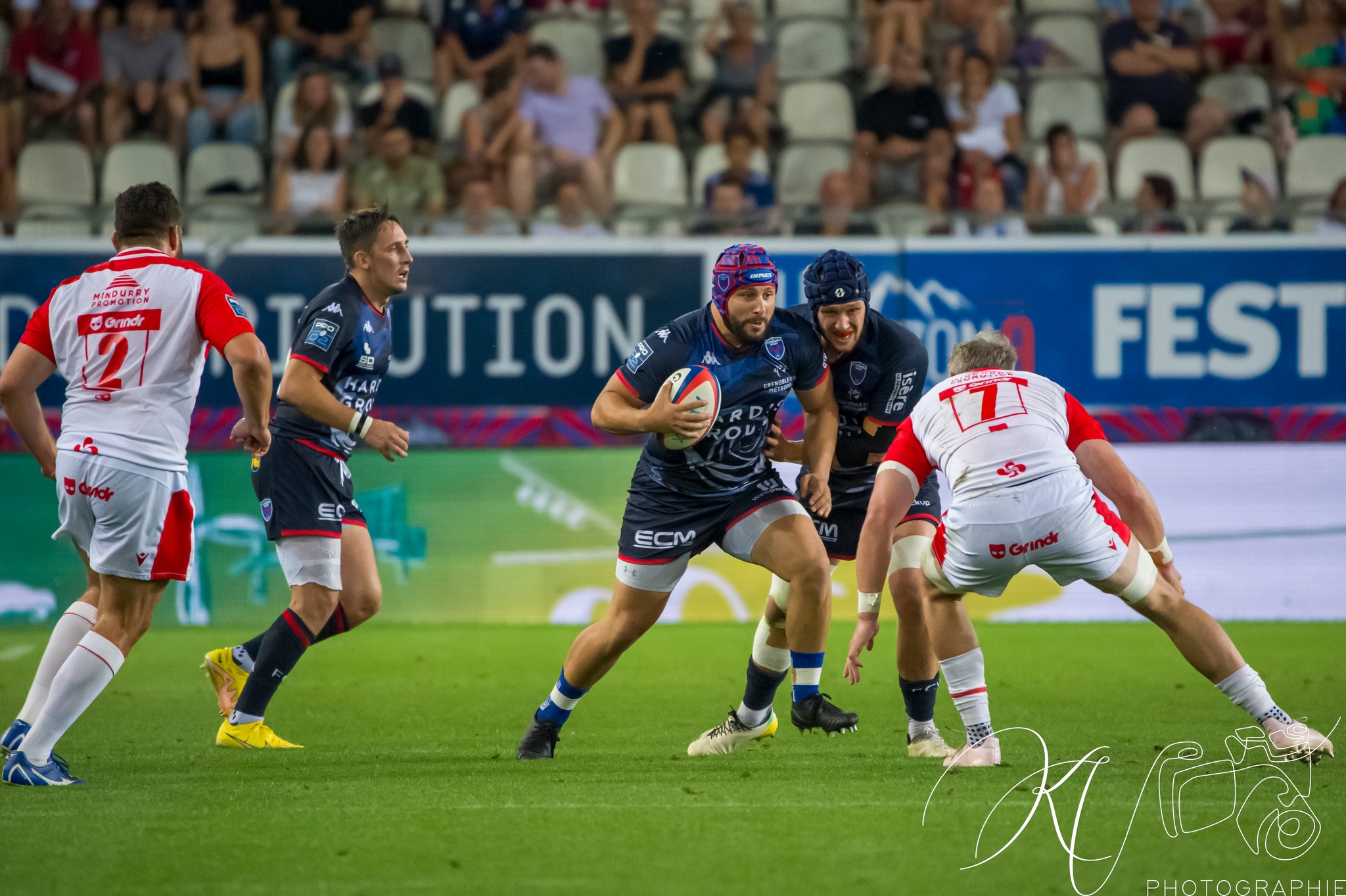  FC Grenoble Rugby - Biarritz - Rugby - FC Grenoble (40) vs (22) Biarritz (#2023FCGBIA09) Photo by: Karine Valentin | Siuxy Sports 2023-09-06