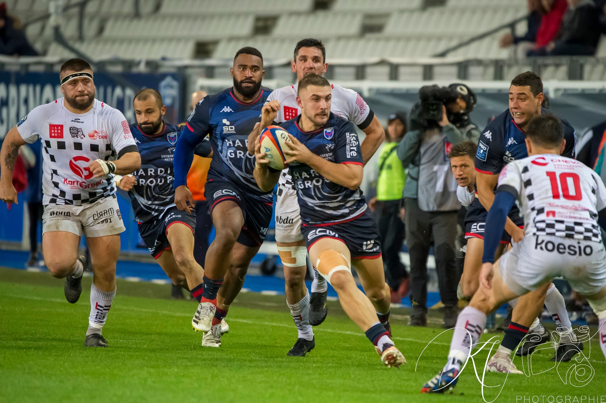  FC Grenoble Rugby - Valence Romans DR - Rugby - PRO D2 - FC Grenoble (35) vs (19) Valence Romans DR (#2023FCGVRDR11) Photo by: Karine Valentin | Siuxy Sports 2023-11-10