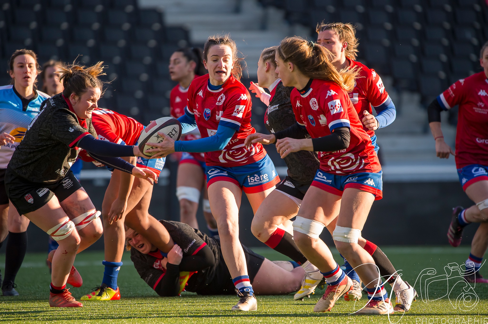  Lyon Olympique Universitaire - FC Grenoble Rugby - Rugby - LOU (0) vs (26) Amazones FC Grenoble (#2023LOUvFCGr01) Photo by: Karine Valentin | Siuxy Sports 2023-01-21