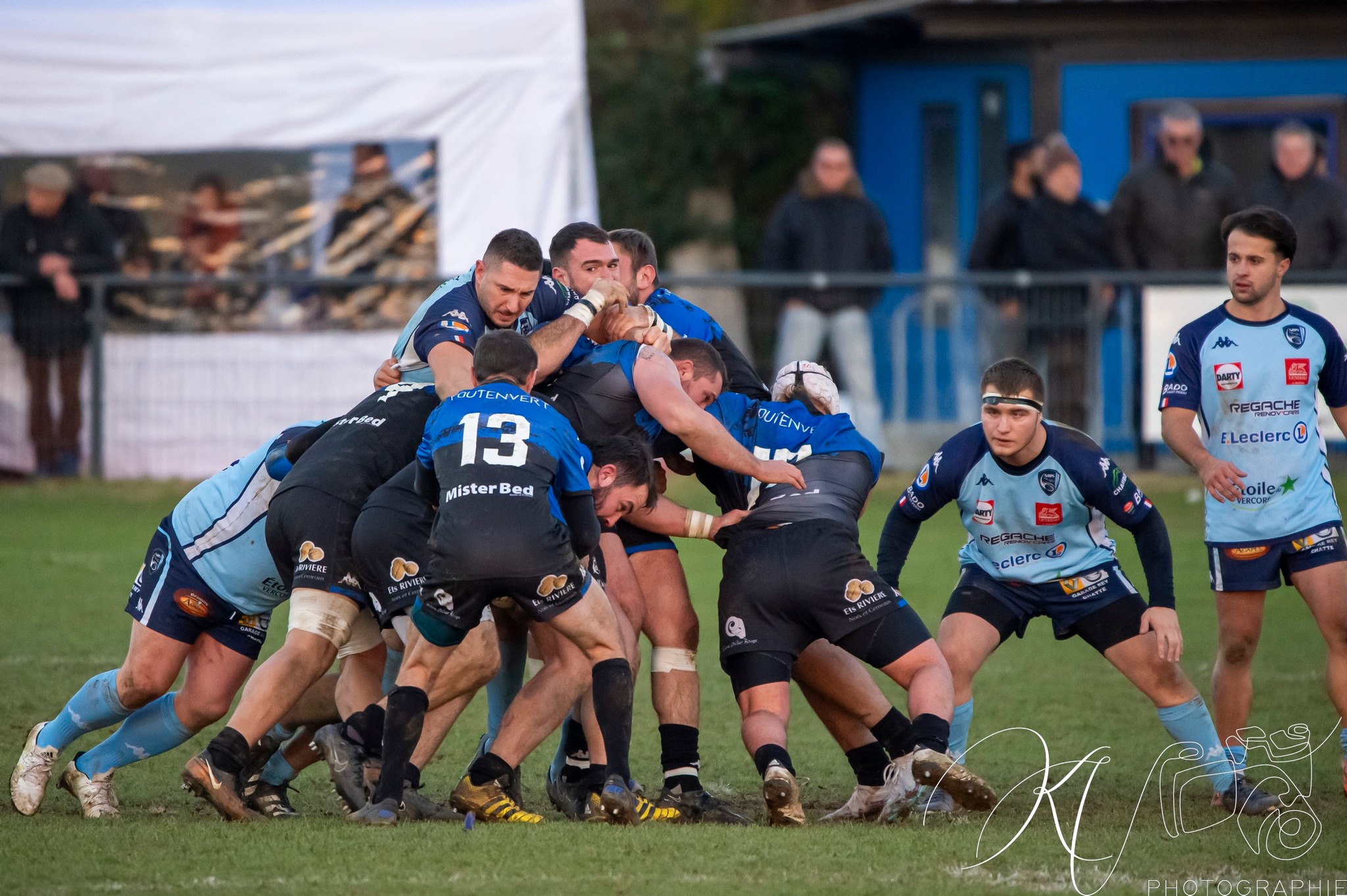 US Vinay - Saint-Marcellin Sports - Rugby - Fed2 2023 - Vinnay vs Saint-Marcellin (#F223USVSMS12) Photo by: Karine Valentin | Siuxy Sports 2023-12-03