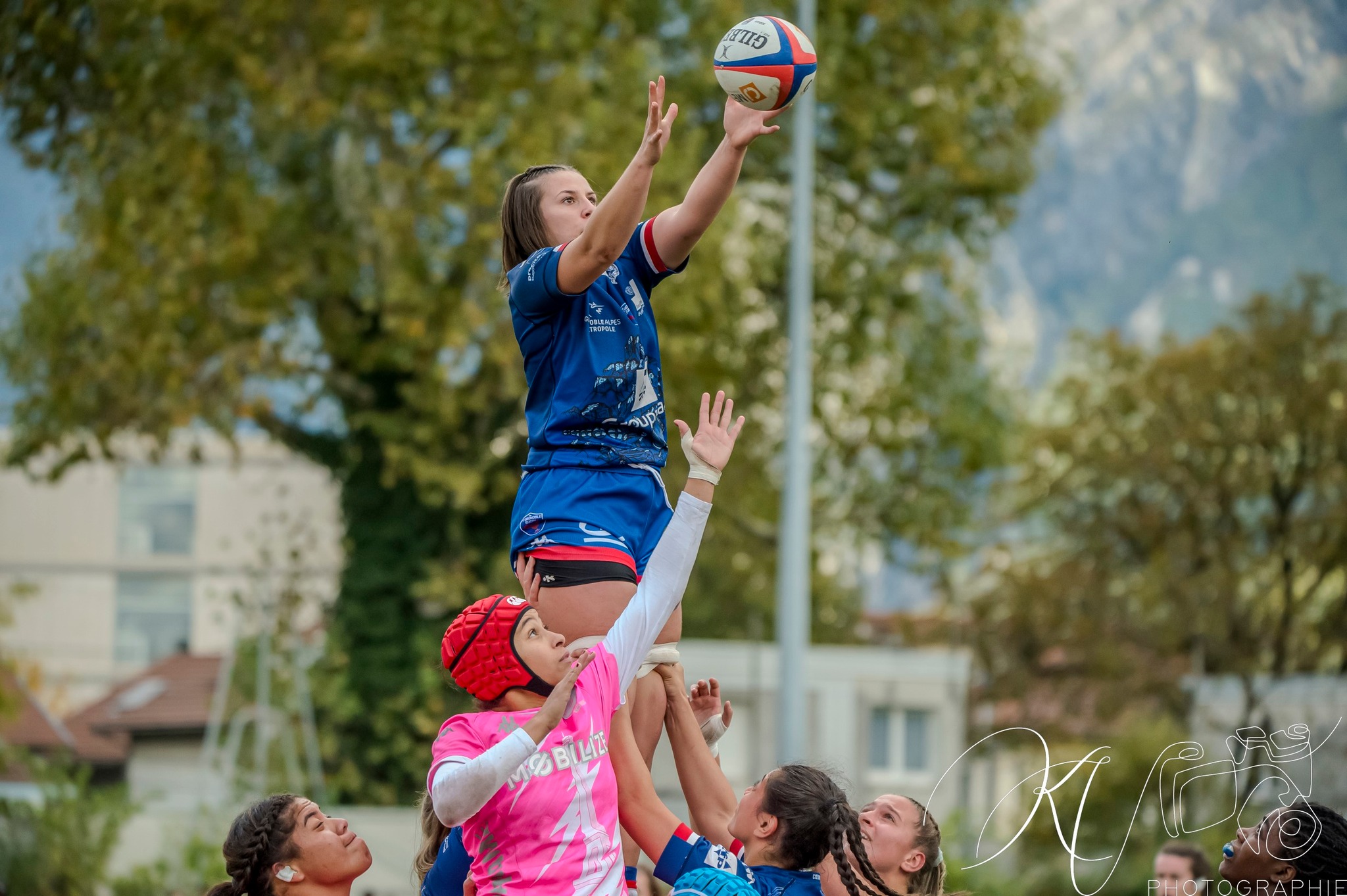  FC Grenoble Rugby - Stade Français - Rugby - Coupe de France Féminine à XV - Amazones (22) vs (14) Stade Français (#2023AmazStadFr11) Photo by: Karine Valentin | Siuxy Sports 2023-11-05