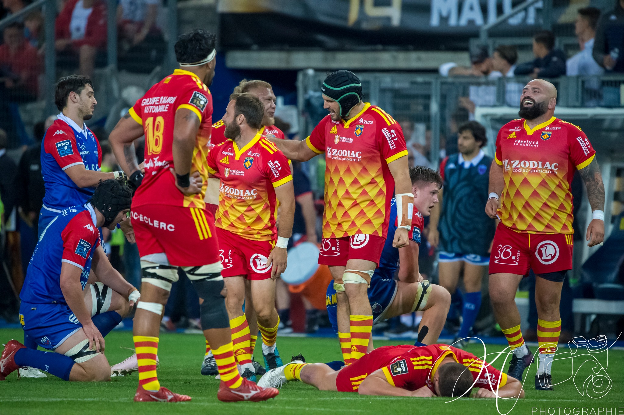  FC Grenoble Rugby - US Arlequins Perpignanais - Rugby - 2023 - Access Match - FC Grenoble (19) vs (33) US Arlequins Perpignananais (#2023FCGUSAP06) Photo by: Karine Valentin | Siuxy Sports 2023-06-03
