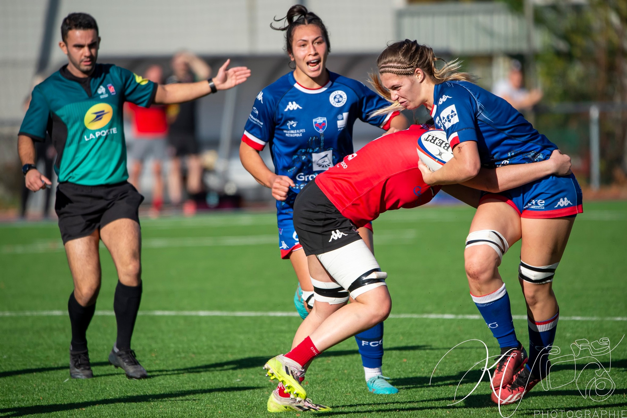  FC Grenoble Rugby - Stade Rennais Rugby - Rugby - Elite 2023 - Amazones FC Grenoble (34) vs (12) Stade Rennais Rugby (#2023FCGSRR11) Photo by: Karine Valentin | Siuxy Sports 2023-11-23
