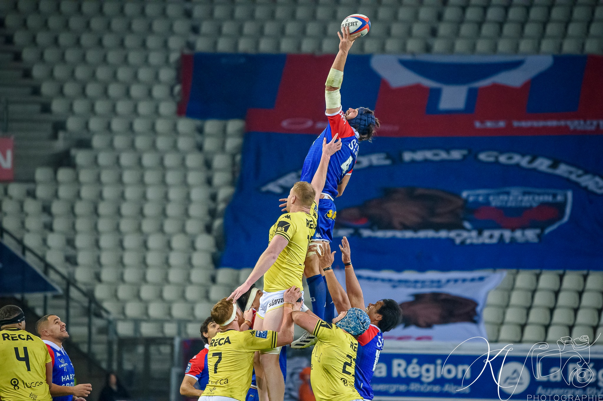  FC Grenoble Rugby - US Carcassonne - Rugby - FC Grenoble (15) VS (15) Carcassonne (#2023FCGRvsUSC01) Photo by: Karine Valentin | Siuxy Sports 2023-01-13