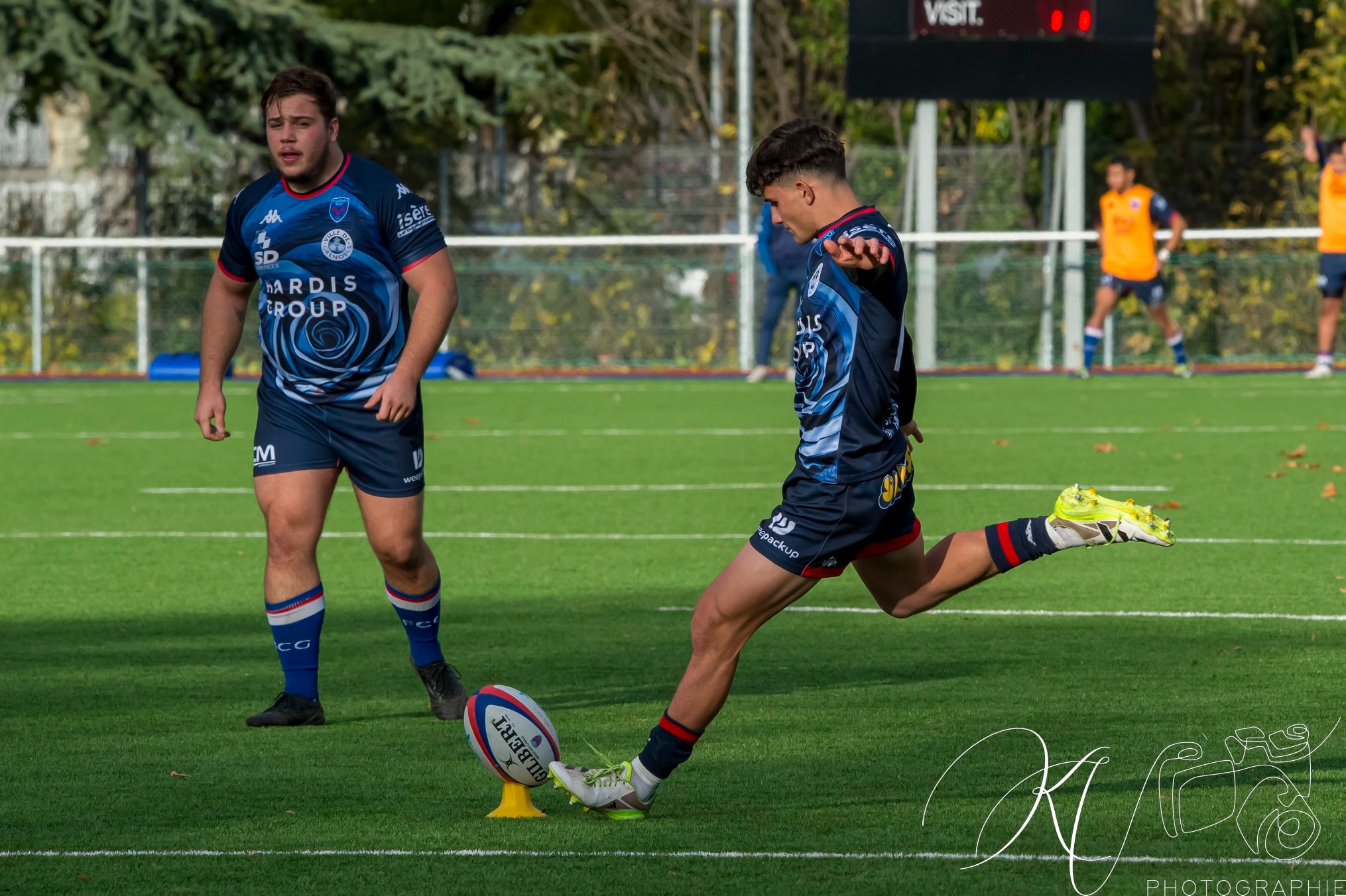  FC Grenoble Rugby - US Arlequins Perpignanais - Rugby - 2023 Espoirs- FC GRENOBLE VS US Arlequins Perpignanais (#2023ESPFCGUSAP11) Photo by: Karine Valentin | Siuxy Sports 2023-11-23