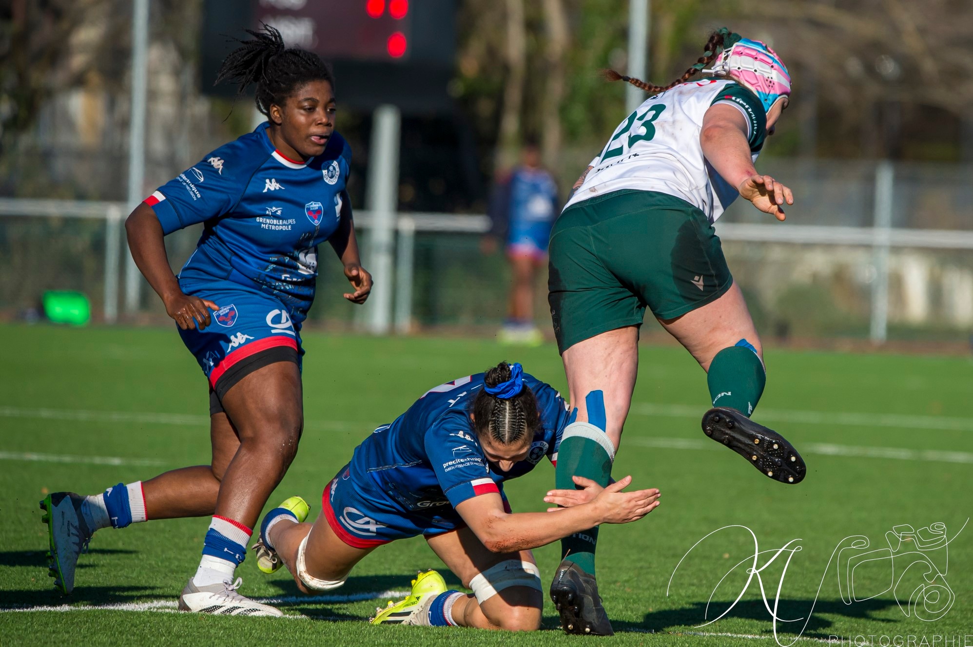 Iliana ACOLASTE -  FC Grenoble Rugby - Section Paloise - Rugby - Elite 1 2023 - FC Grenoble (48) vs (12) Lons Section Paloise (#EL123FCGLSP12) Photo by: Karine Valentin | Siuxy Sports 2023-12-17