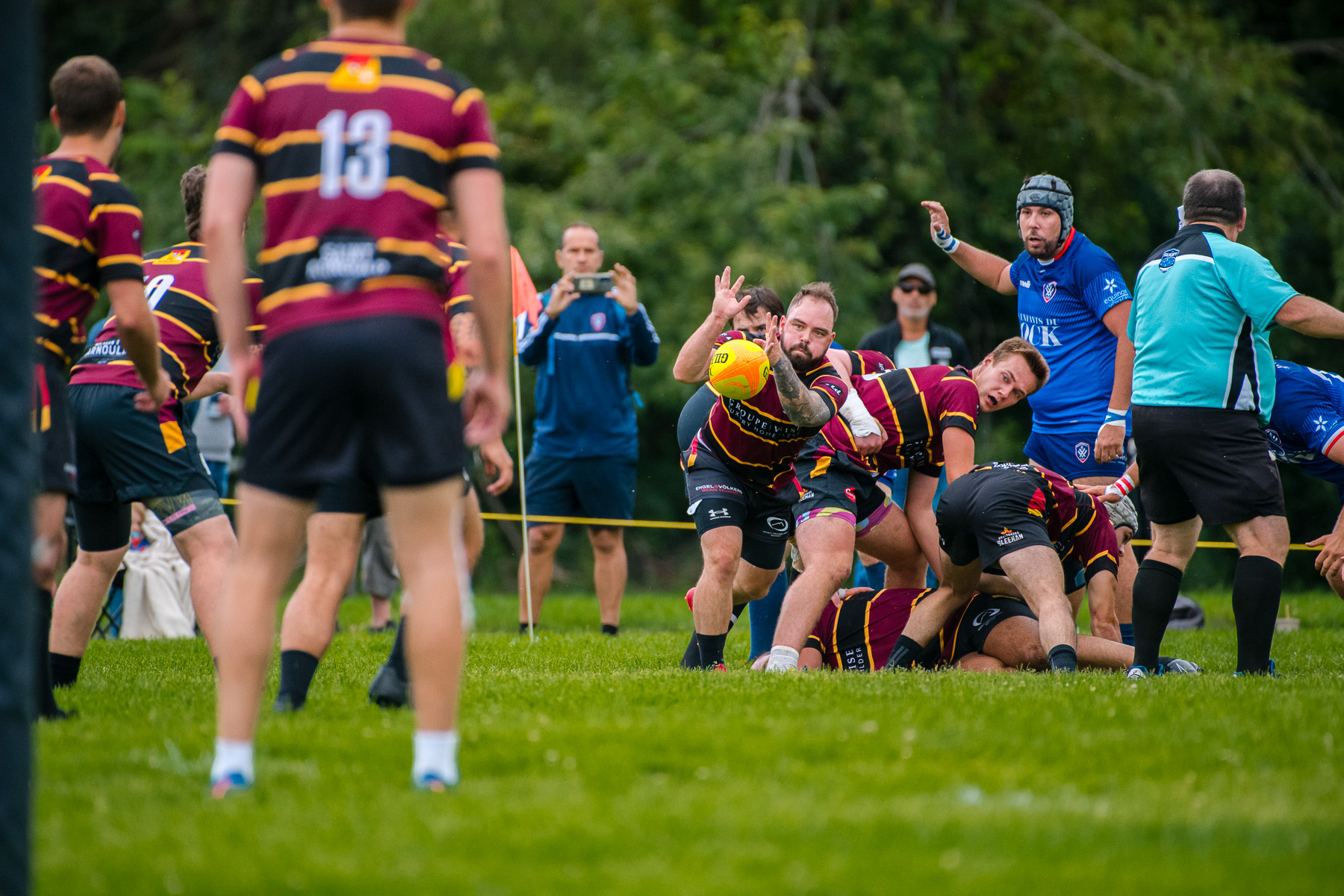  Rugby XV de Montréal - Mont-Tremblant RFC - Rugby - RUGBY QUÉBEC FINALES LPR3 M SÉNIORS 2023 SAB QC- XV MONTREAL 21 VS 7 MTRFC - Game (#RQF2023LPR3GM) Photo by: Simon Duquette | Siuxy Sports 2023-08-19