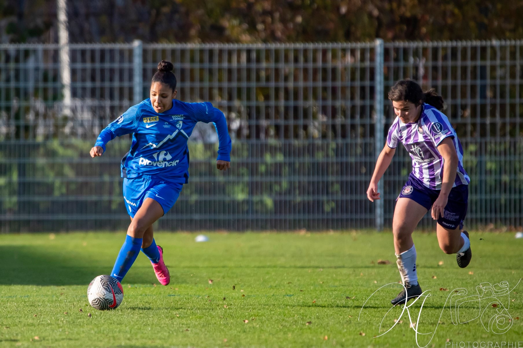  Grenoble Foot 38 - Toulouse FC - Soccer - Div 3 Fém - Grenoble F38 (0) vs (1) Toulouse FC (#D3F23GF38TFC11) Photo by: Karine Valentin | Siuxy Sports 2023-11-26