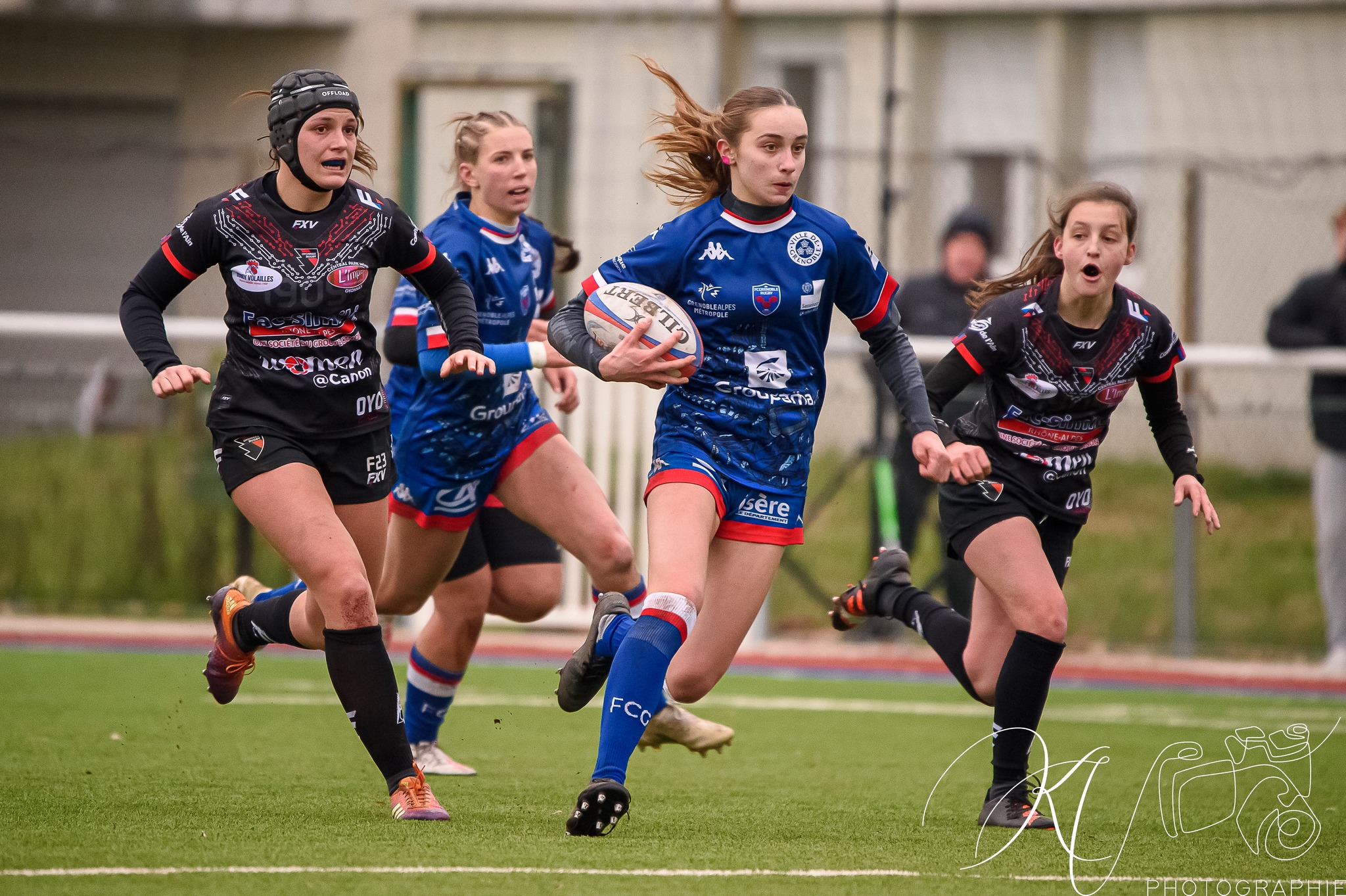  FC Grenoble Rugby - US Oyonnax Rugby - Rugby - U18 FCG Amazones (24) vs (15) Oyonnax Rugby (#U18GREOYO01) Photo by: Karine Valentin | Siuxy Sports 2023-01-29