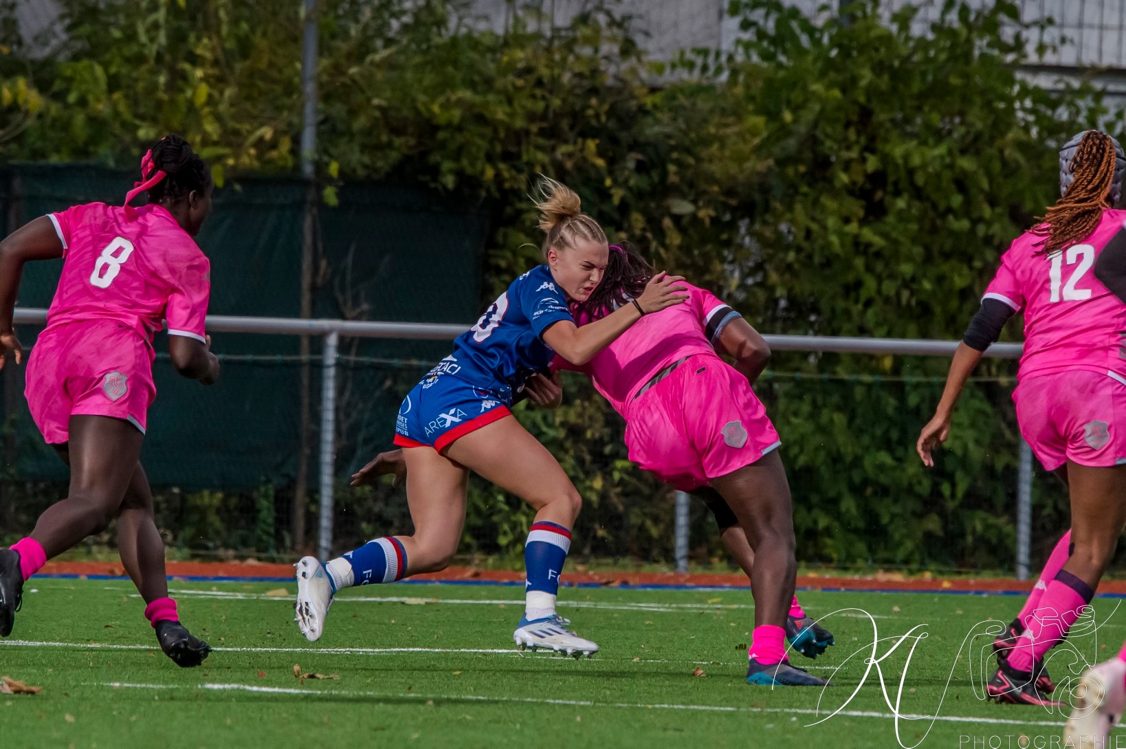  FC Grenoble Rugby - Stade Français - Rugby - Coupe de France Féminine à XV - Amazones (22) vs (14) Stade Français (#2023AmazStadFr11) Photo by: Karine Valentin | Siuxy Sports 2023-11-05