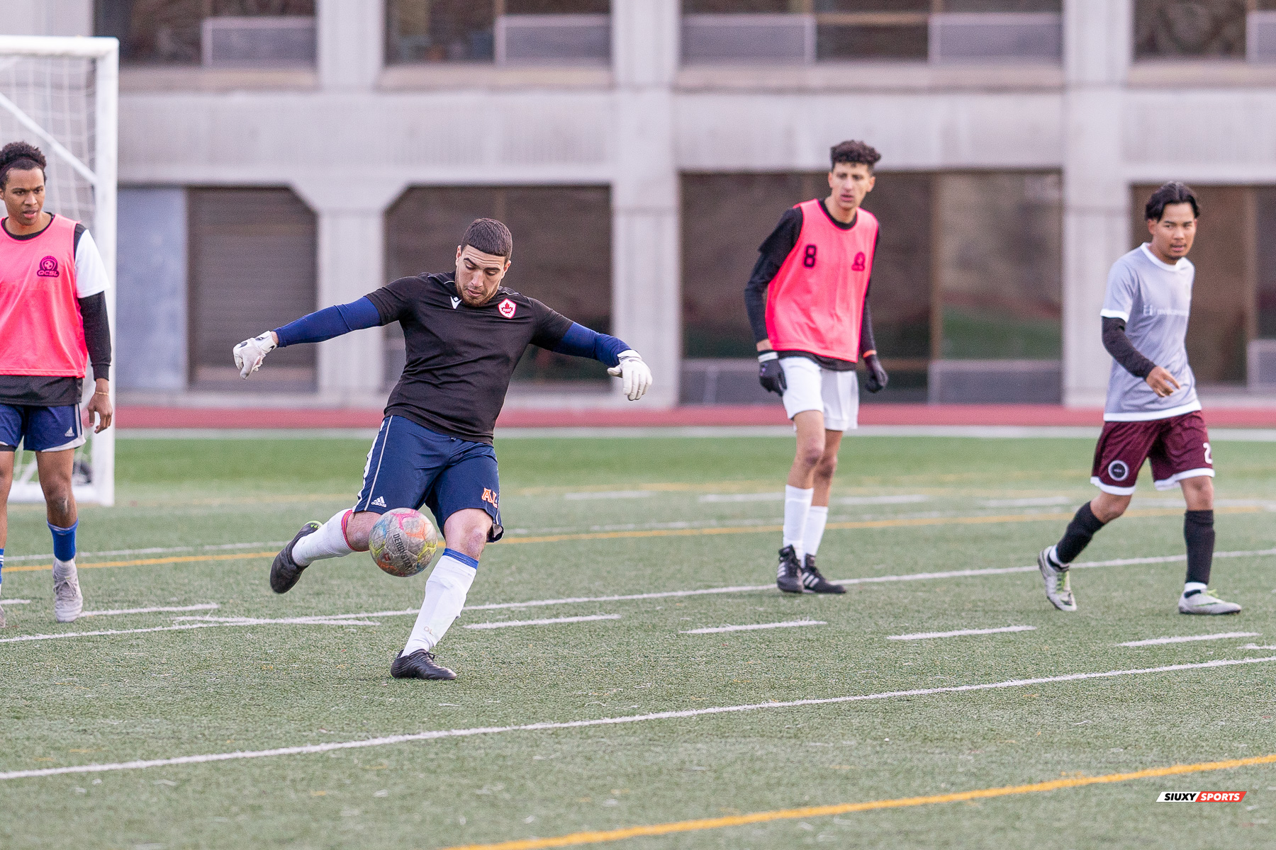 Omar MOKRI -  FC Huile - QUAD FC - Soccer - CSL 2023 - FC Huile (2) vs (1) QUAD FC (#2023FCHvQFC05) Photo by: Emilie Alchourron | Siuxy Sports 2023-05-17