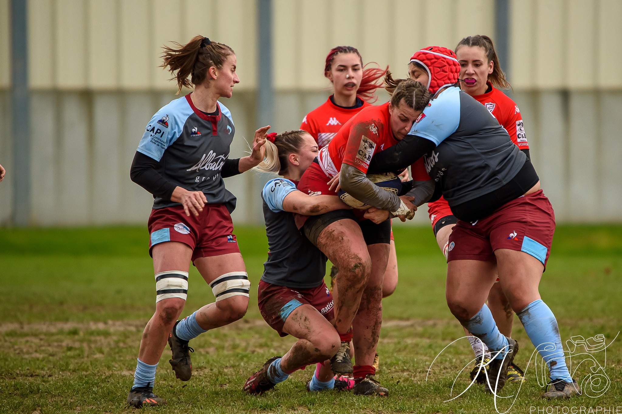  Stade Olympique Voironnais - CS Bourgoin-Jallieu - Rugby - 2023 - Stade Olympique Voironnais (22) vs (19) CS Bourgoin-Jallieu (#2023SOVvCSBJ04) Photo by: Karine Valentin | Siuxy Sports 2023-04-02