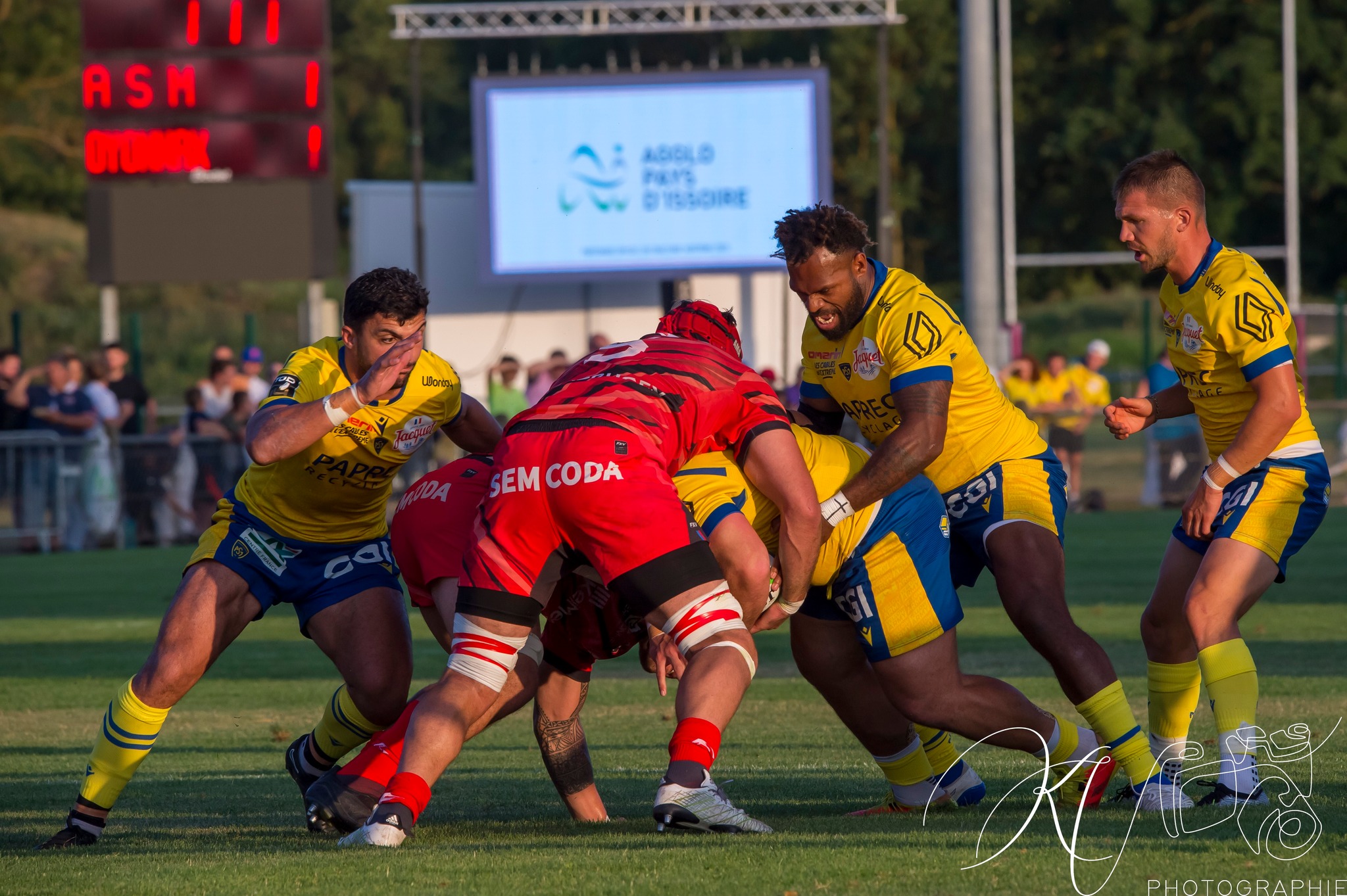  ASM Clermont Auvergne - US Oyonnax Rugby - Rugby - Match amical - ASM Clermont vs US Oyonnax (#2023ASMCUSO08) Photo by: Karine Valentin | Siuxy Sports 2023-08-12