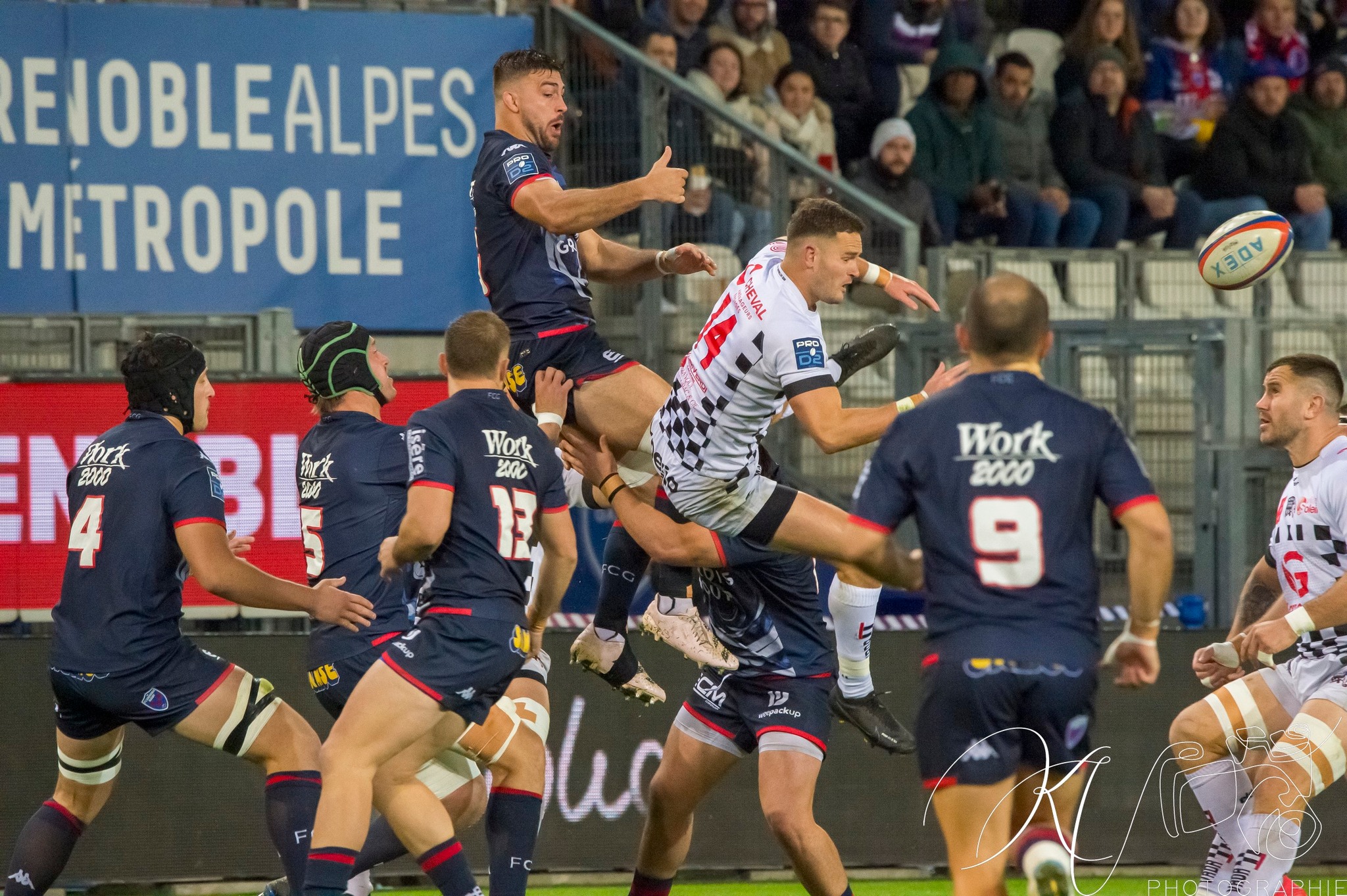  FC Grenoble Rugby - Valence Romans DR - Rugby - PRO D2 - FC Grenoble (35) vs (19) Valence Romans DR (#2023FCGVRDR11) Photo by: Karine Valentin | Siuxy Sports 2023-11-10