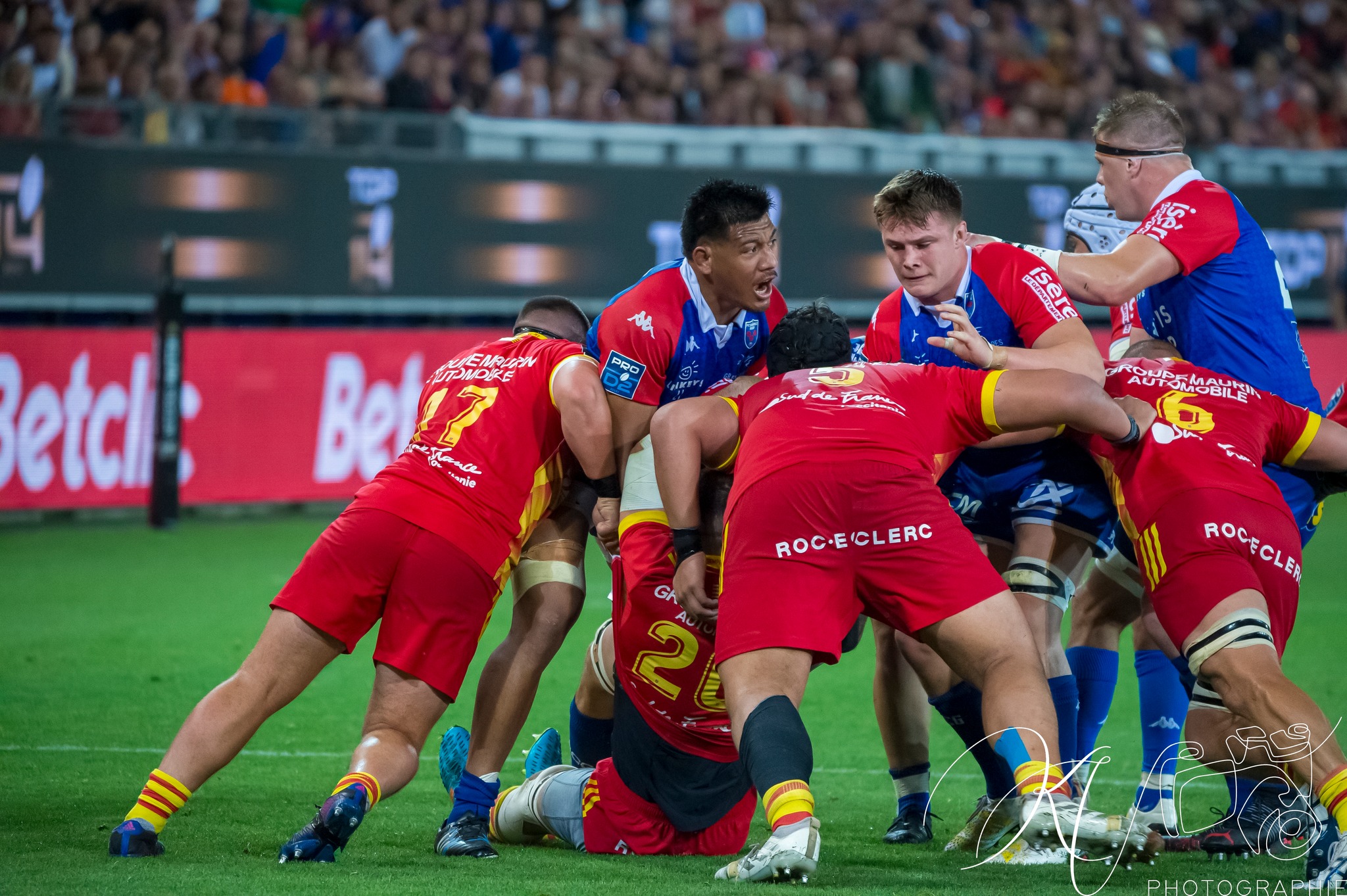  FC Grenoble Rugby - US Arlequins Perpignanais - Rugby - 2023 - Access Match - FC Grenoble (19) vs (33) US Arlequins Perpignananais (#2023FCGUSAP06) Photo by: Karine Valentin | Siuxy Sports 2023-06-03