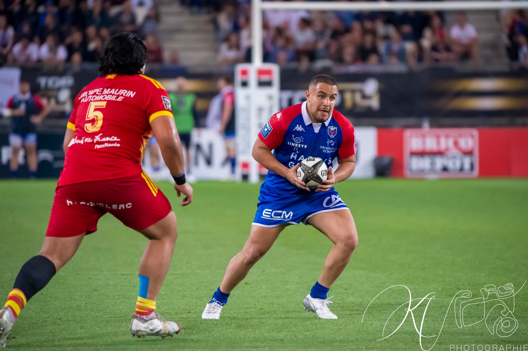  FC Grenoble Rugby - US Arlequins Perpignanais - Rugby - 2023 - Access Match - FC Grenoble (19) vs (33) US Arlequins Perpignananais (#2023FCGUSAP06) Photo by: Karine Valentin | Siuxy Sports 2023-06-03