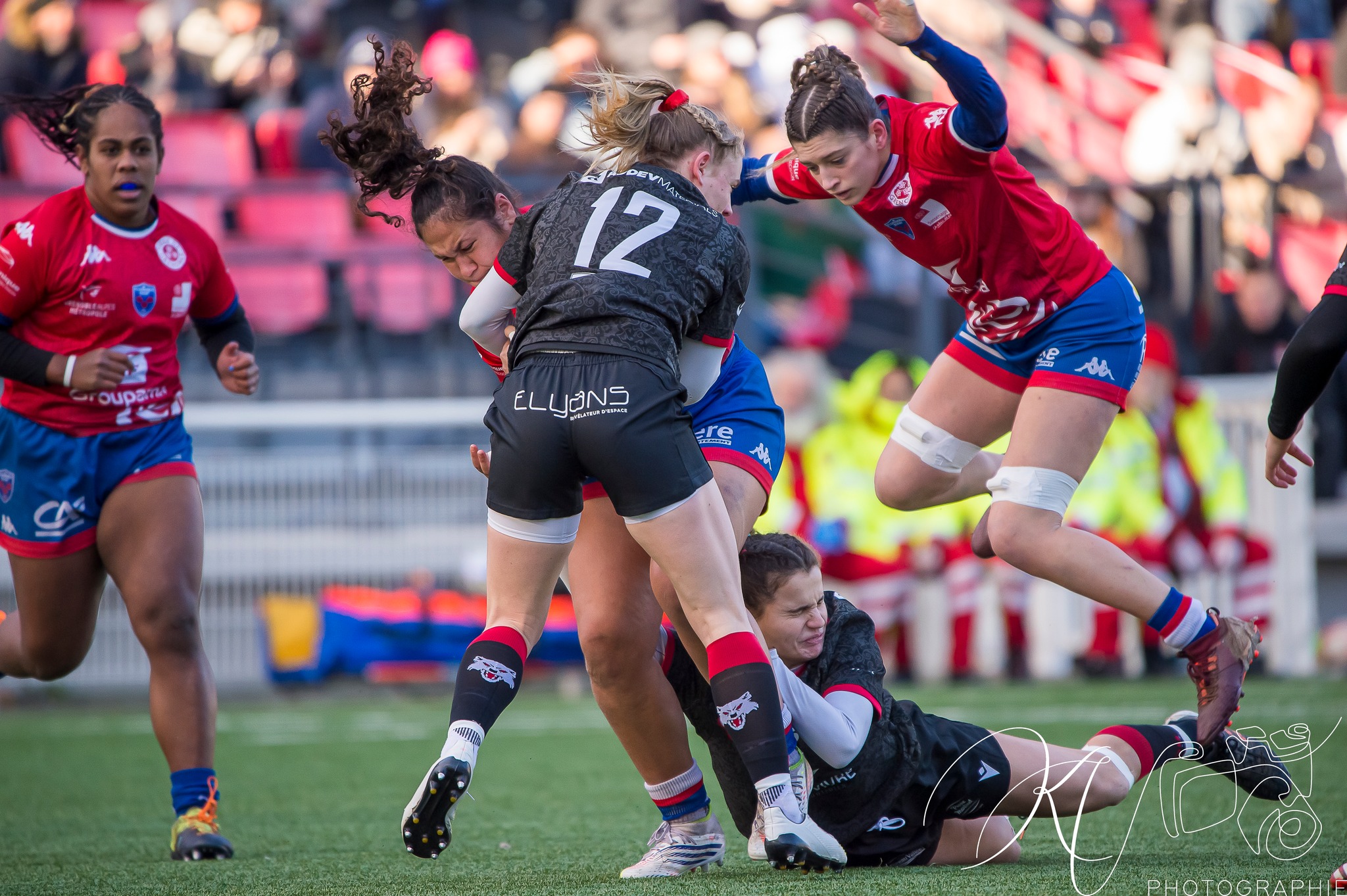  Lyon Olympique Universitaire - FC Grenoble Rugby - Rugby - LOU (0) vs (26) Amazones FC Grenoble (#2023LOUvFCGr01) Photo by: Karine Valentin | Siuxy Sports 2023-01-21