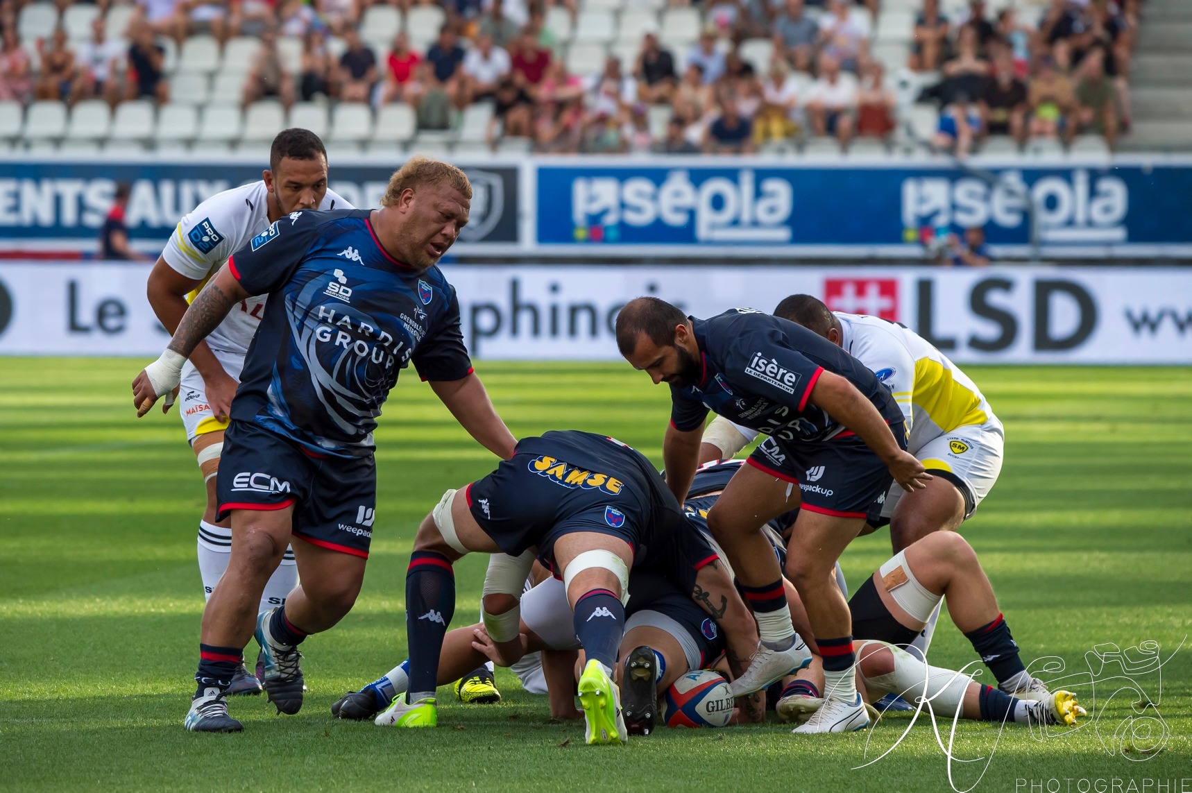  FC Grenoble Rugby - Stade Montois - Rugby - FC Grenoble (30) VS (25) Stade Montois (#2023FCGSM08) Photo by: Karine Valentin | Siuxy Sports 2023-08-18